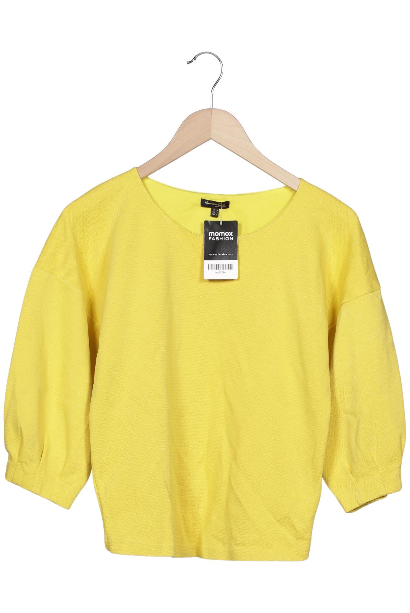 

Massimo Dutti Damen Sweatshirt, gelb, Gr. 36