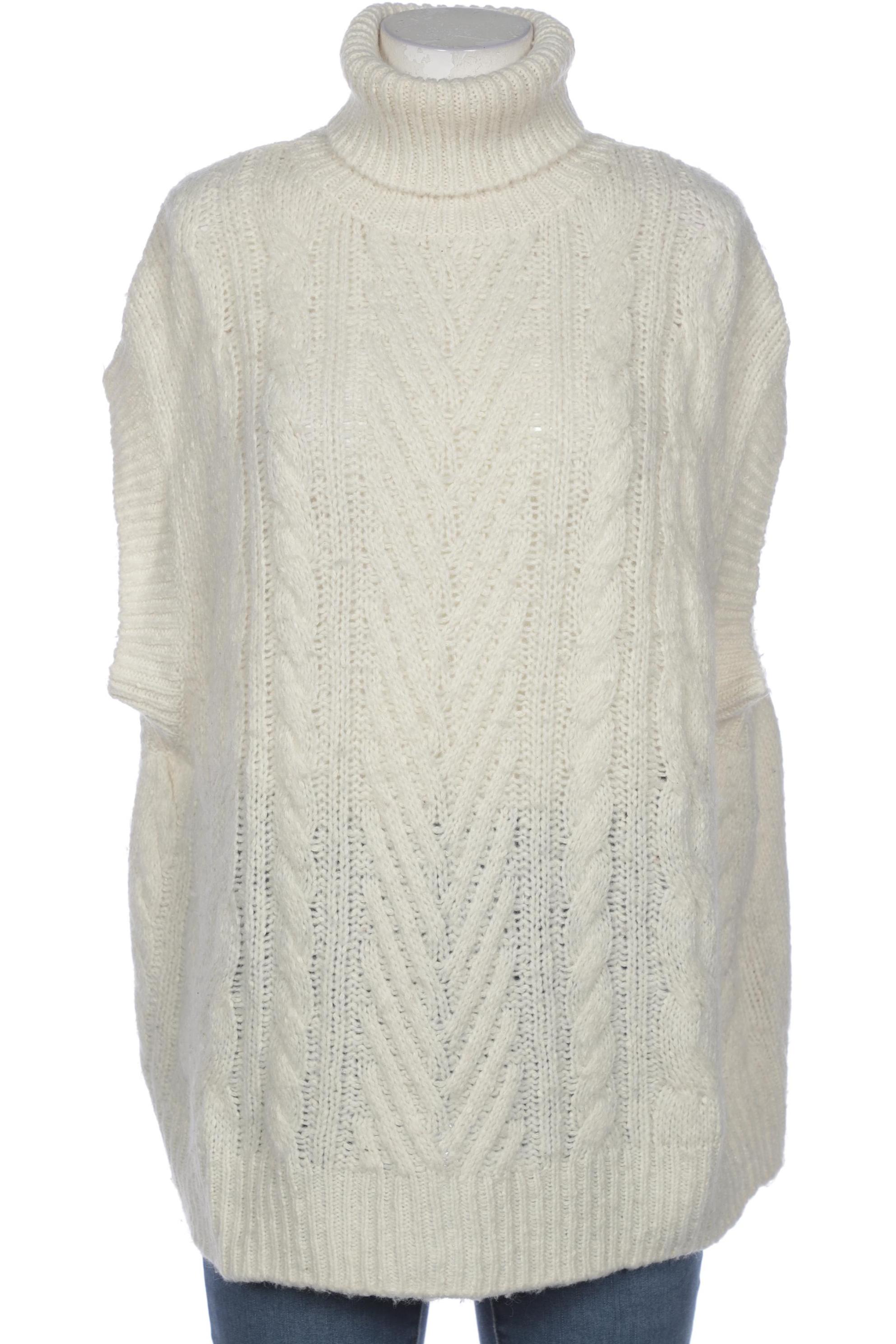

Massimo Dutti Damen Pullover, cremeweiß, Gr. 38