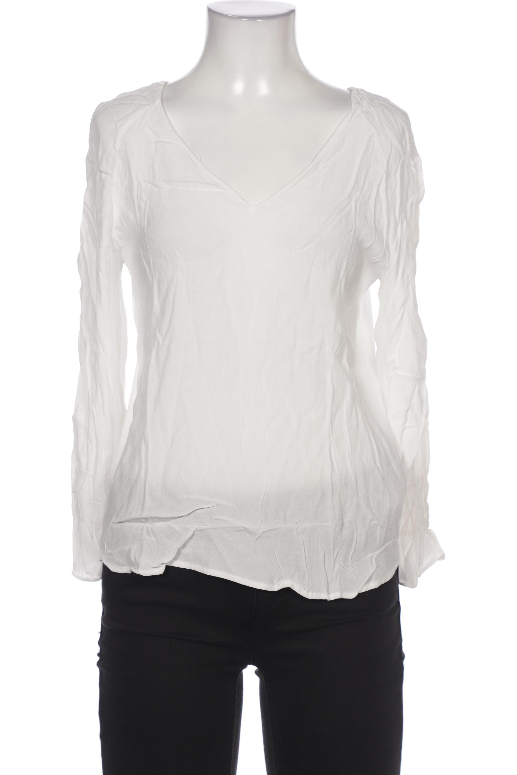 

Massimo Dutti Damen Bluse, weiß, Gr. 38