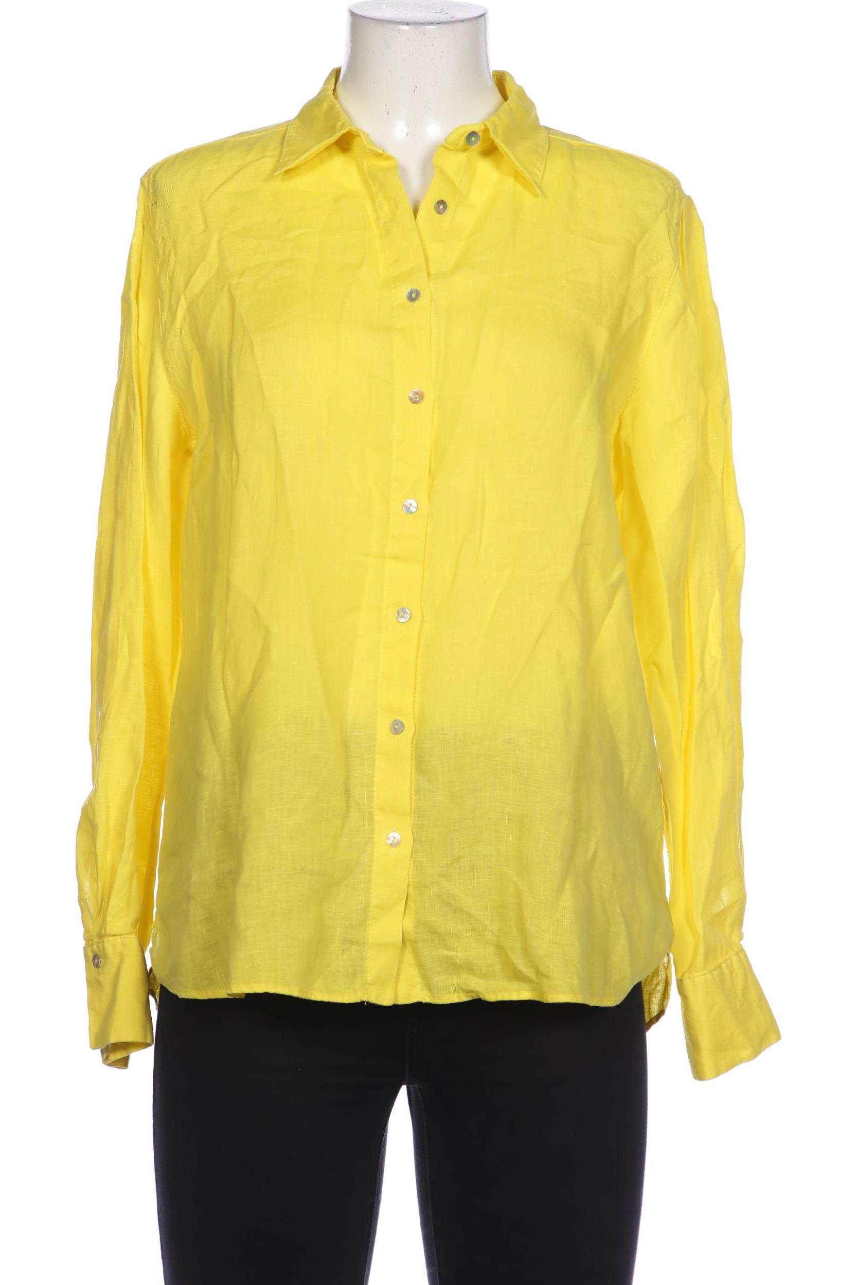 

Massimo Dutti Damen Bluse, gelb, Gr. 40