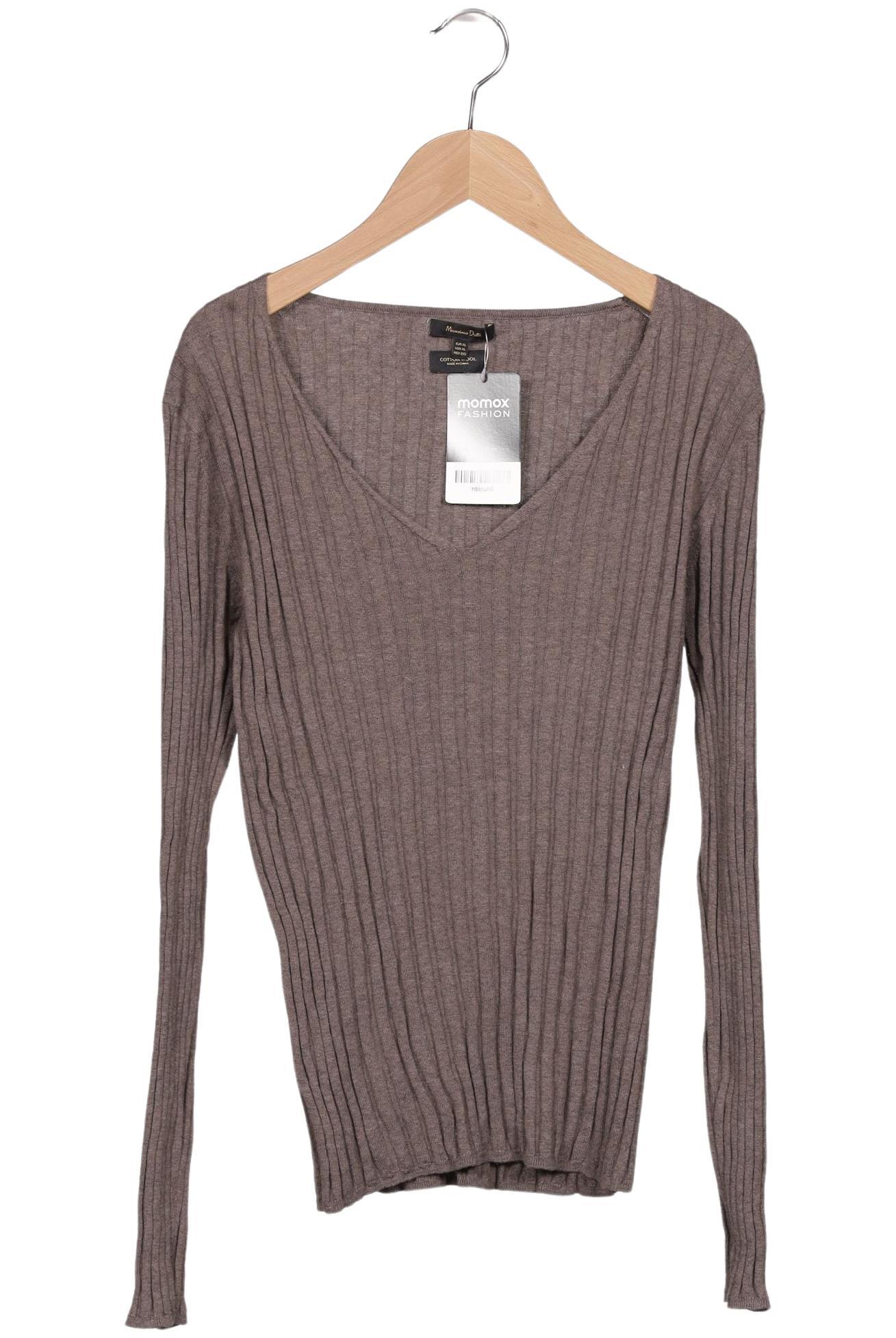 

Massimo Dutti Damen Pullover, braun, Gr. 44