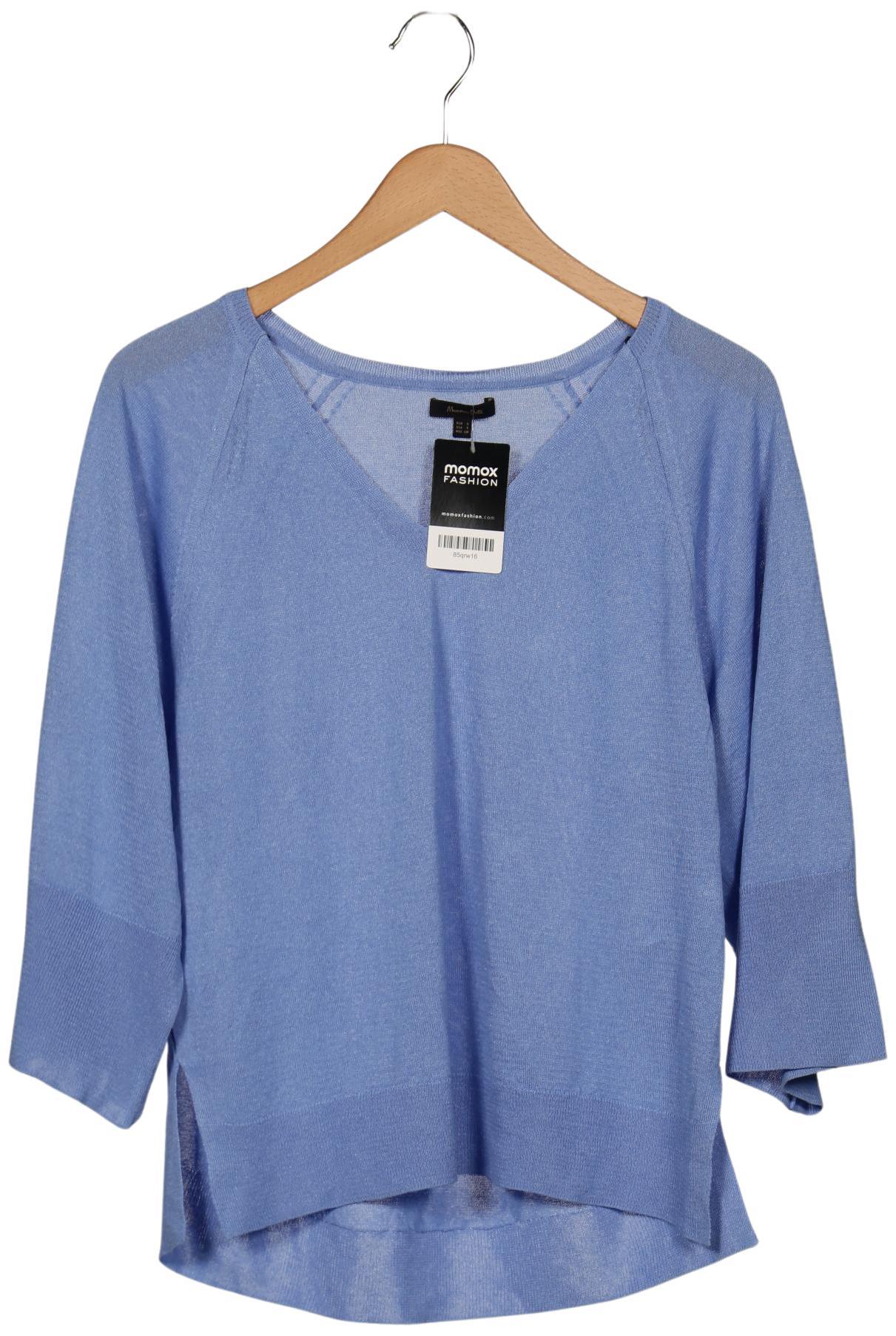 

Massimo Dutti Damen Pullover, hellblau, Gr. 36