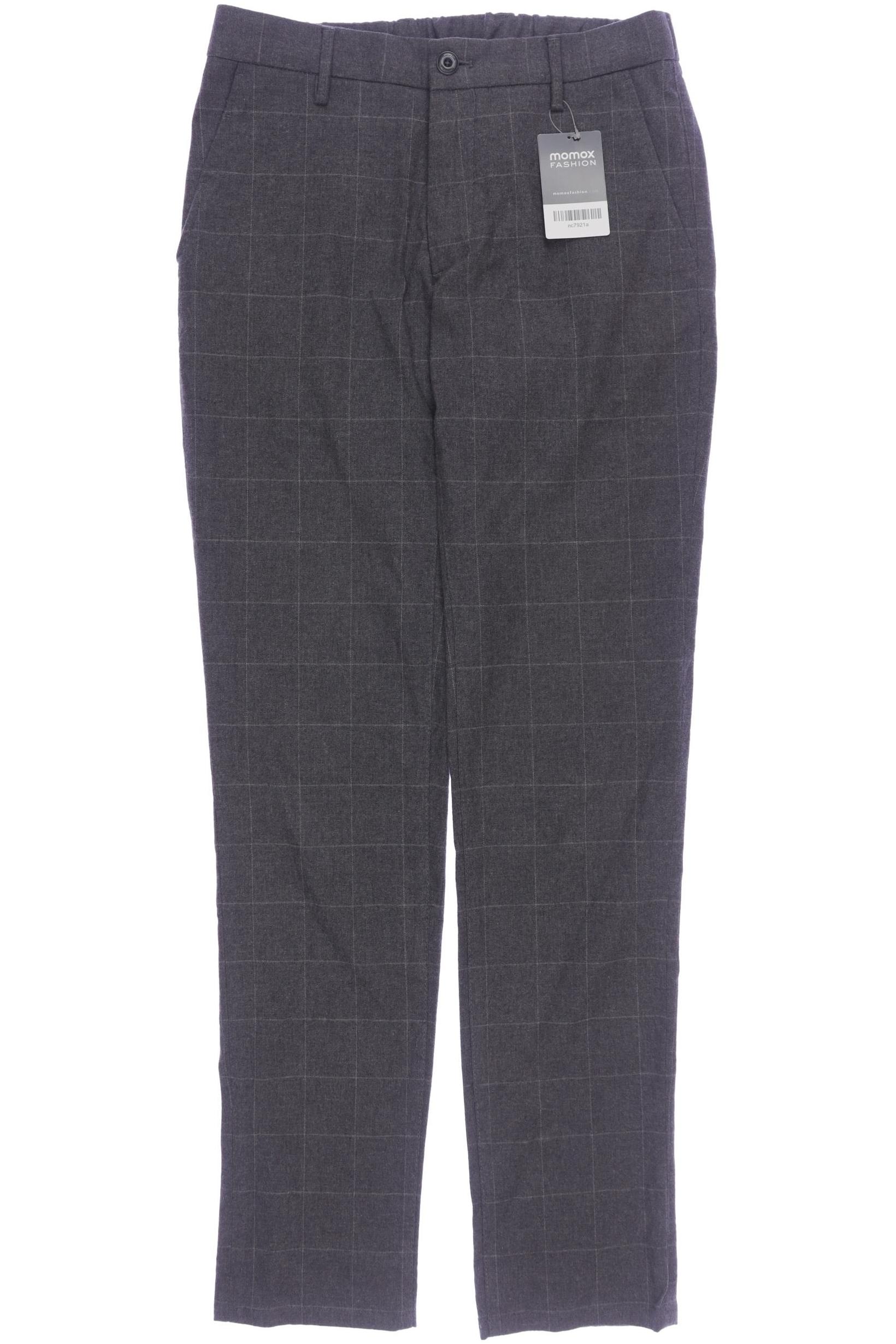 

Massimo Dutti Damen Stoffhose, grau, Gr. 38