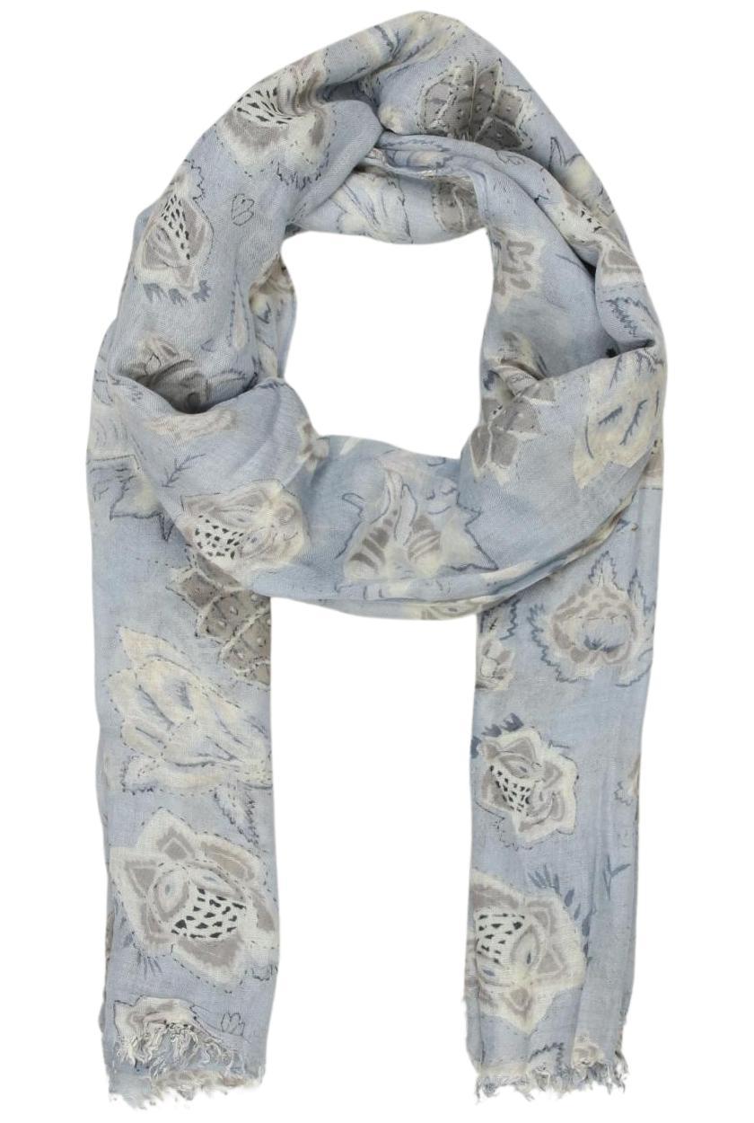 

Massimo Dutti Damen Schal, hellblau, Gr.