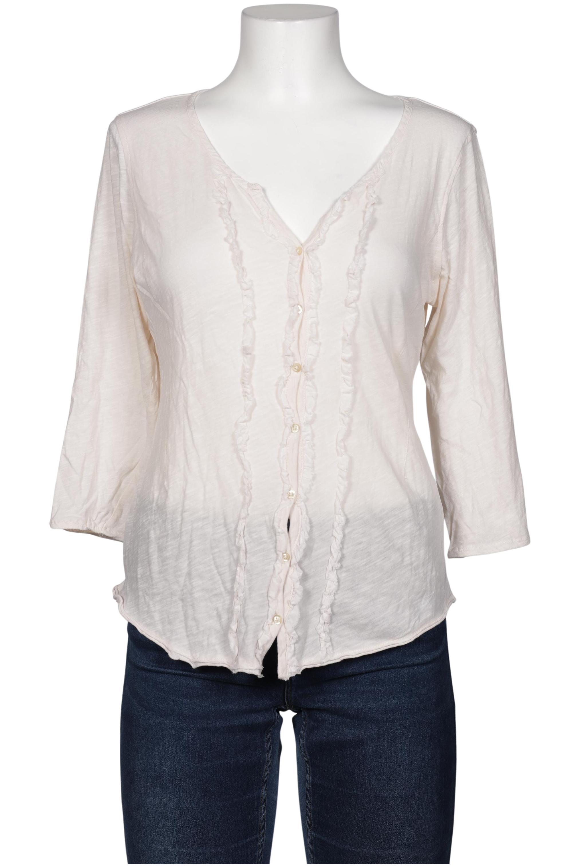 

Massimo Dutti Damen Bluse, cremeweiß, Gr. 42