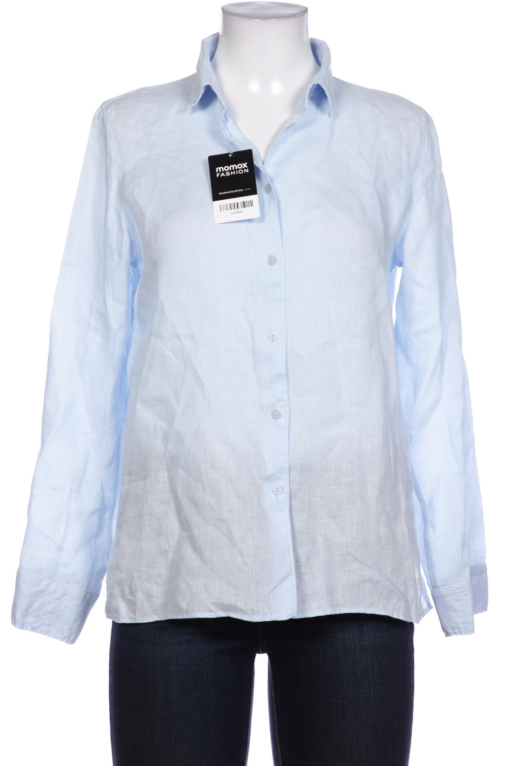 

Massimo Dutti Damen Bluse, hellblau, Gr. 36