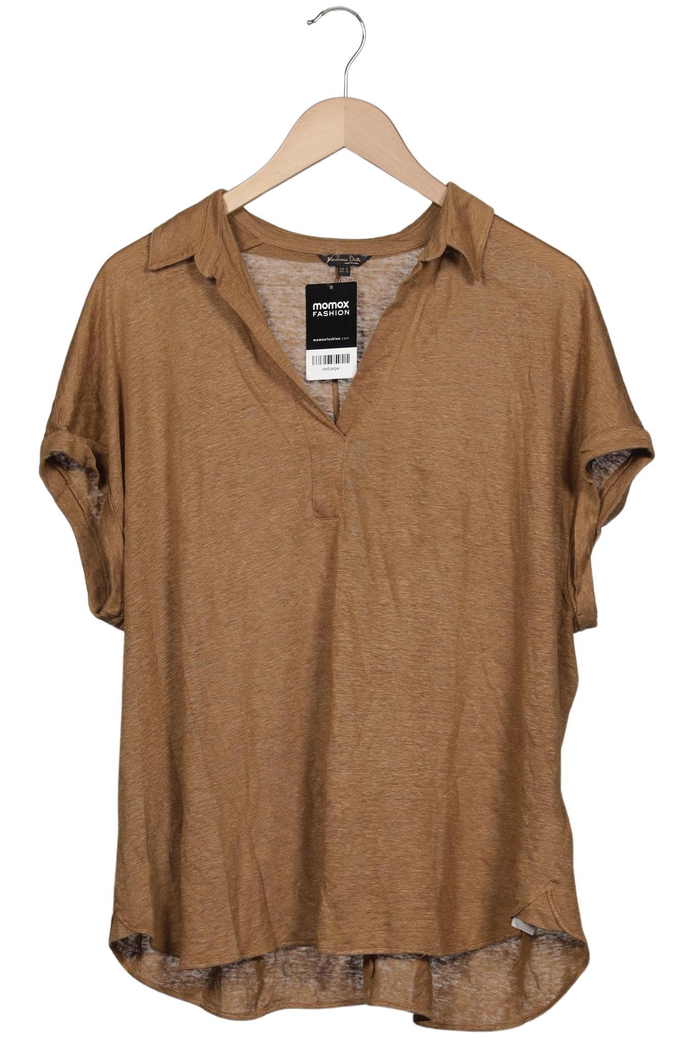 

Massimo Dutti Damen Poloshirt, braun, Gr. 44