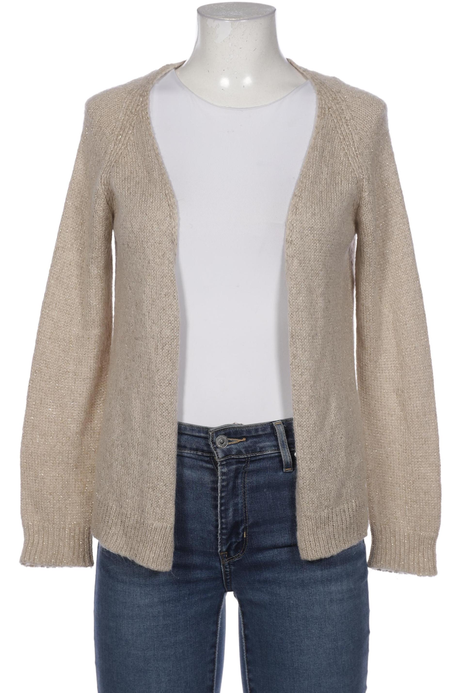 

Massimo Dutti Damen Strickjacke, beige, Gr. 38