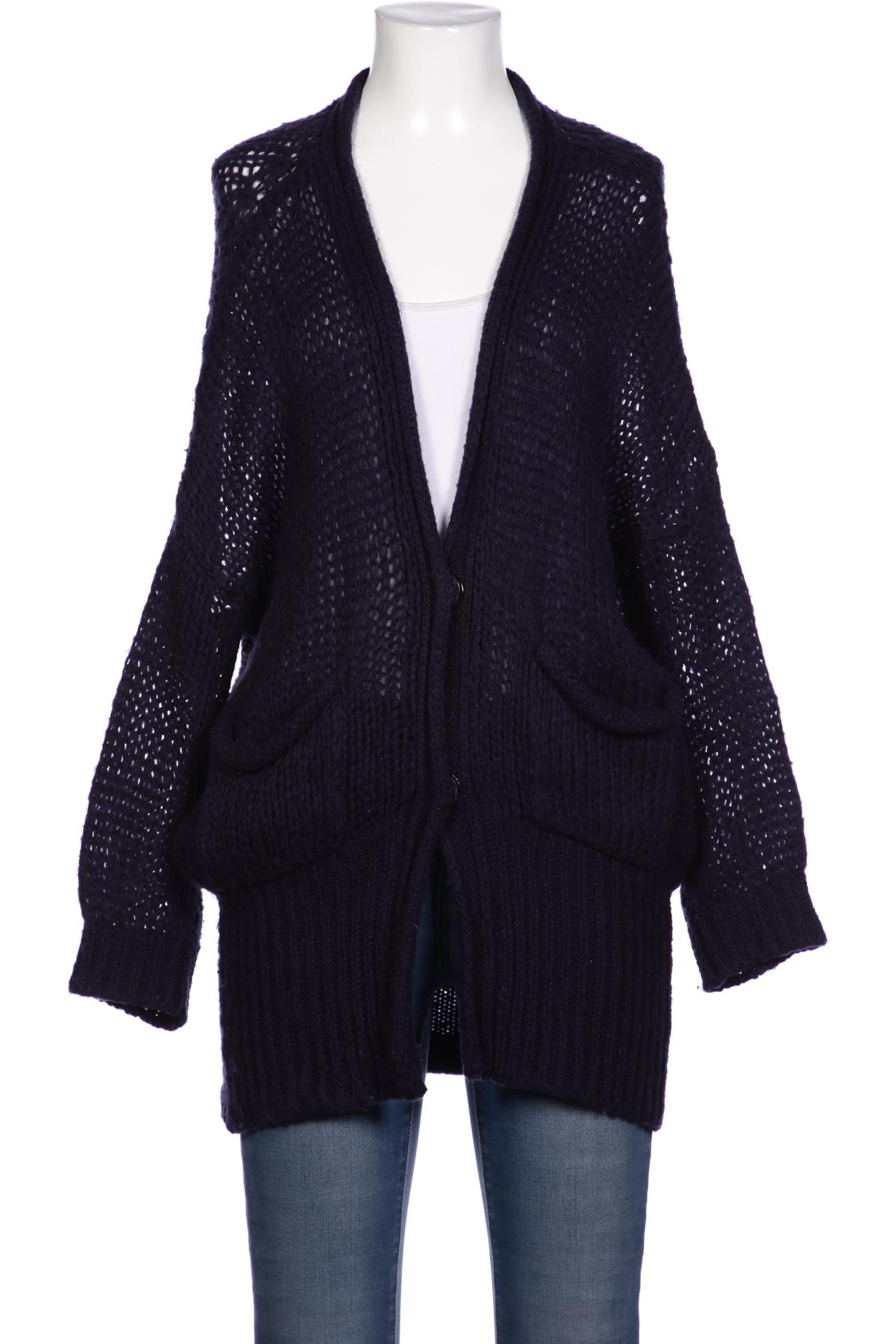 

Massimo Dutti Damen Strickjacke, marineblau, Gr. 36