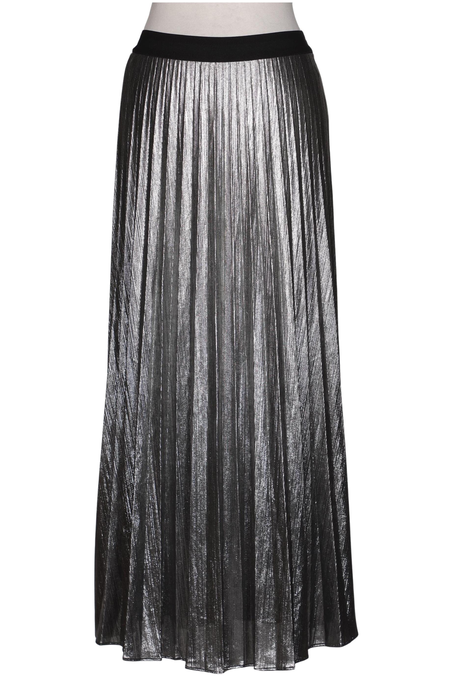 

Massimo Dutti Damen Rock, silber, Gr. 34