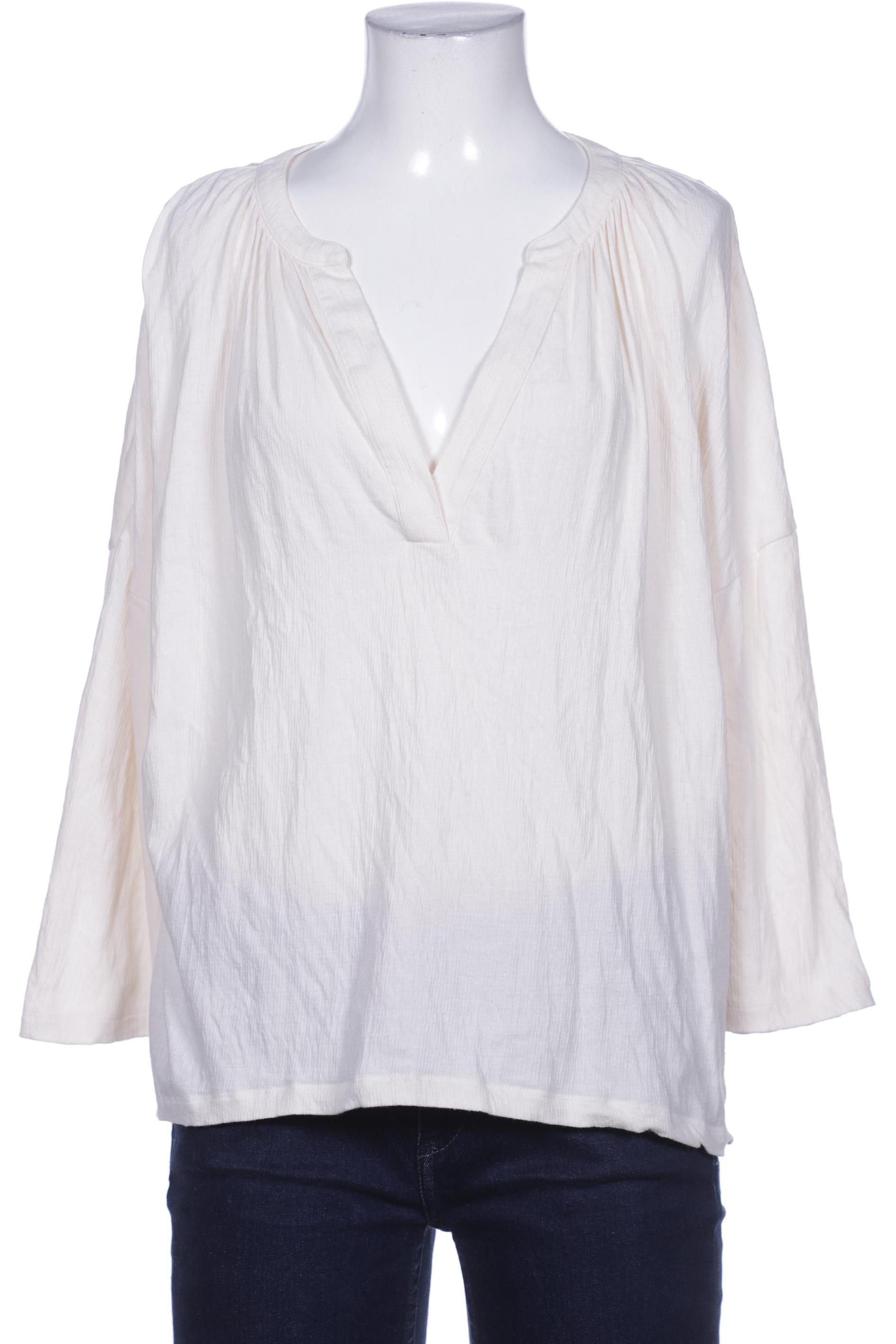 

Massimo Dutti Damen Bluse, cremeweiß, Gr. 34