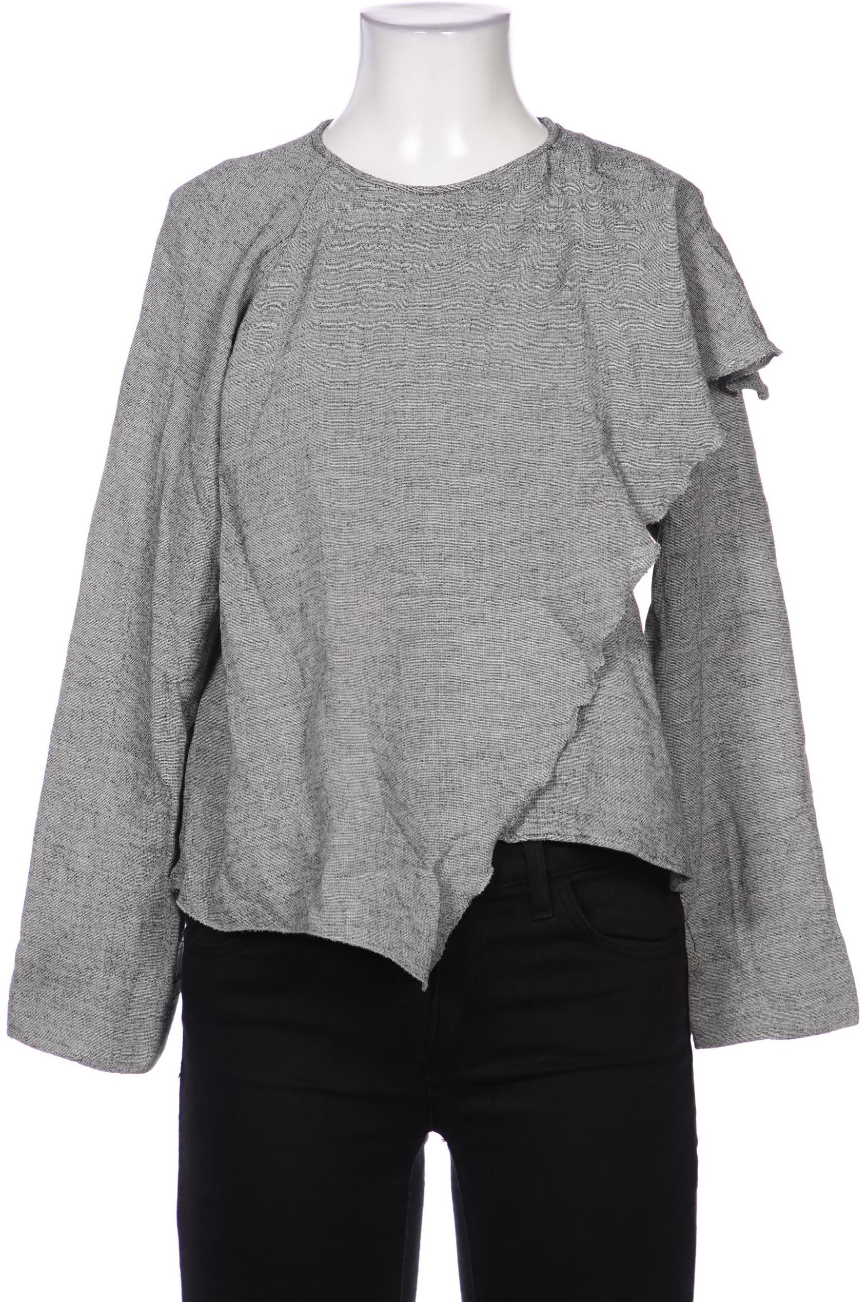 

Massimo Dutti Damen Bluse, grau, Gr. 36