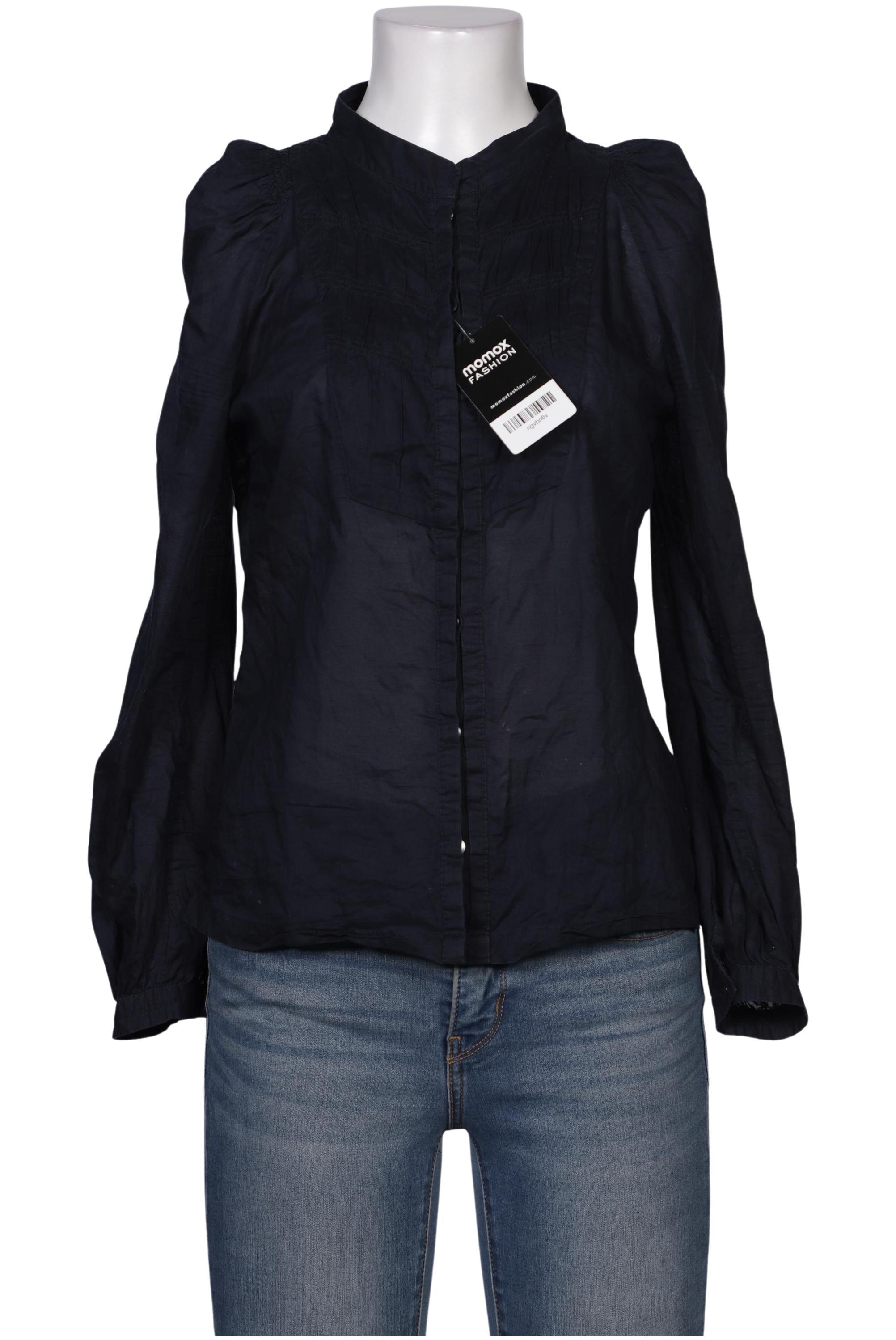 

Massimo Dutti Damen Bluse, marineblau, Gr. 38