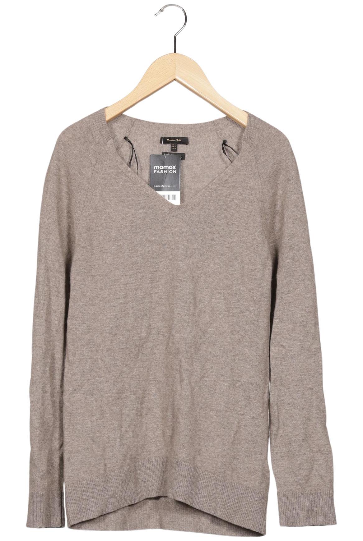 

Massimo Dutti Damen Pullover, beige, Gr. 36