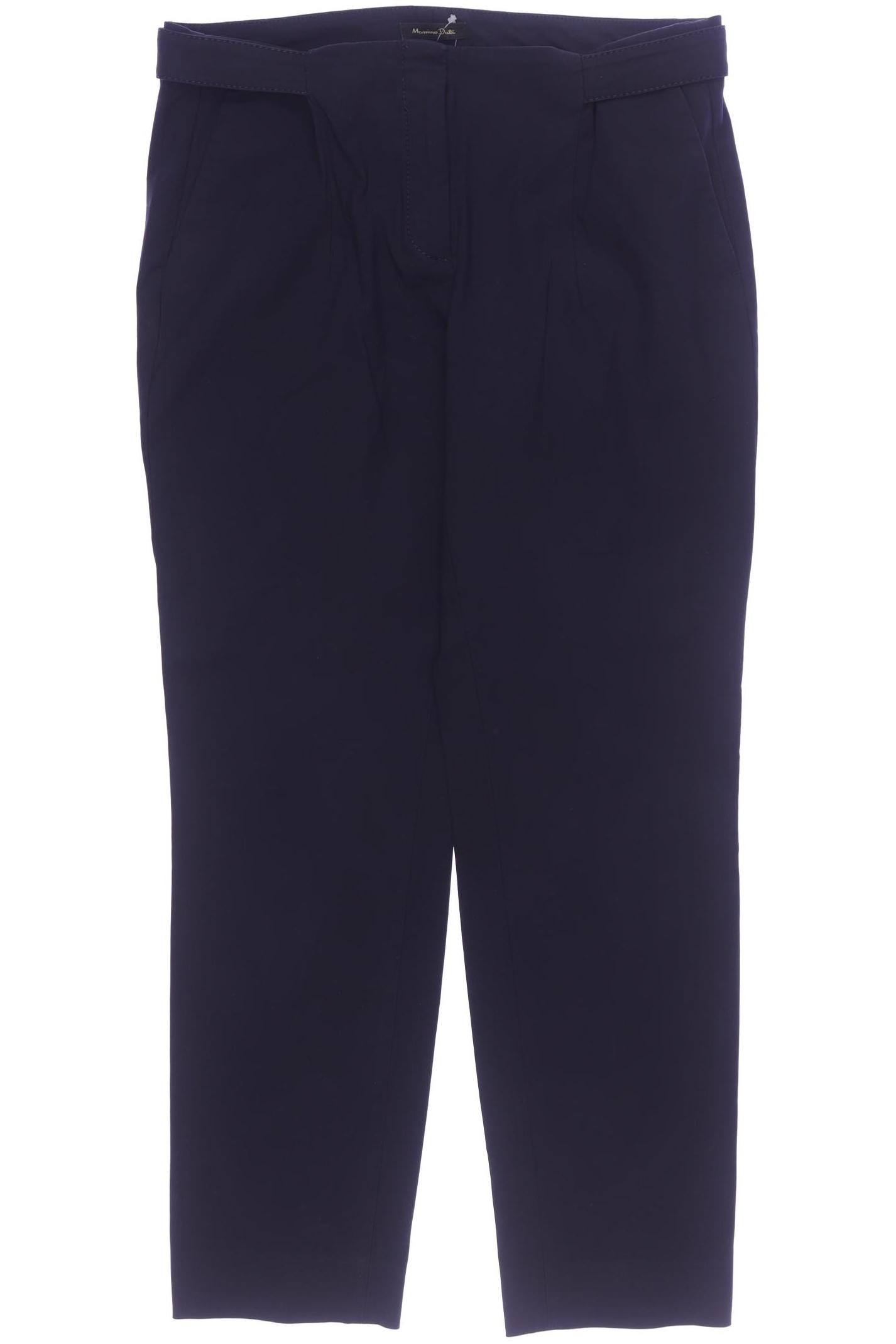 

Massimo Dutti Damen Stoffhose, marineblau, Gr. 40