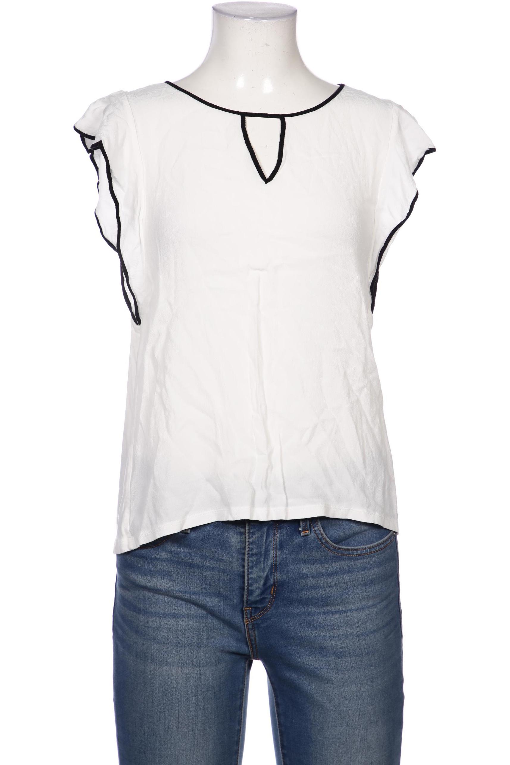 

Massimo Dutti Damen Bluse, weiß, Gr. 36