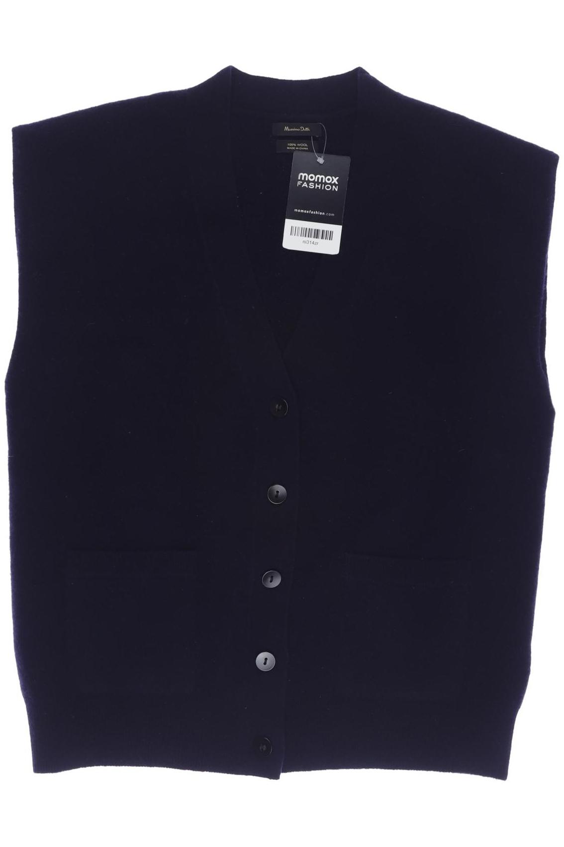 

Massimo Dutti Damen Weste, marineblau, Gr. 36
