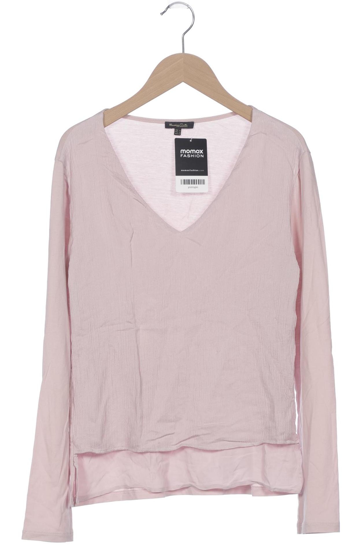 

Massimo Dutti Damen Langarmshirt, pink, Gr. 38