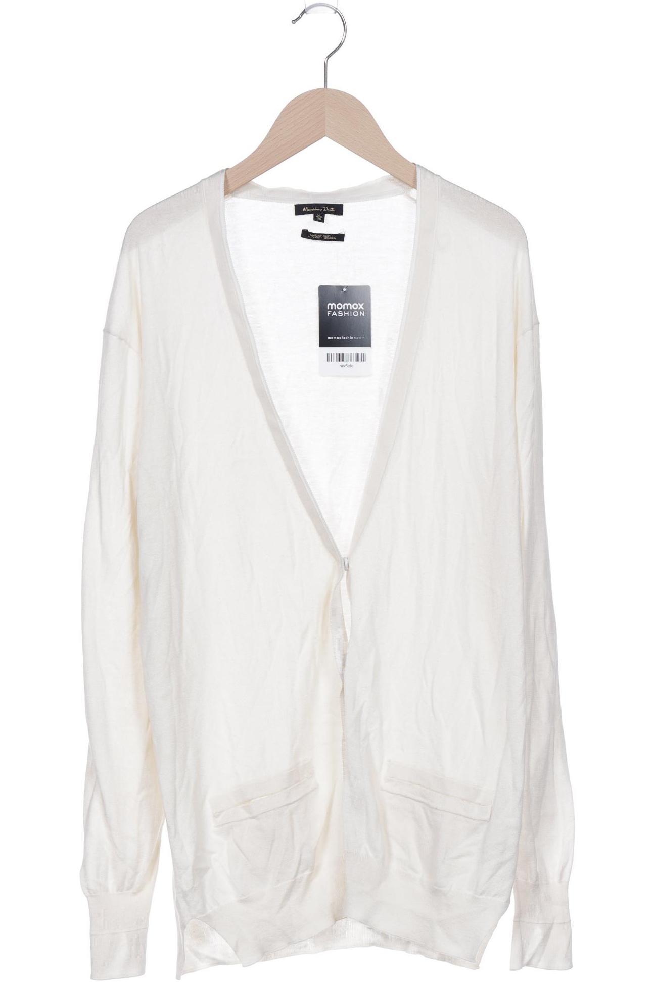 

Massimo Dutti Damen Strickjacke, cremeweiß