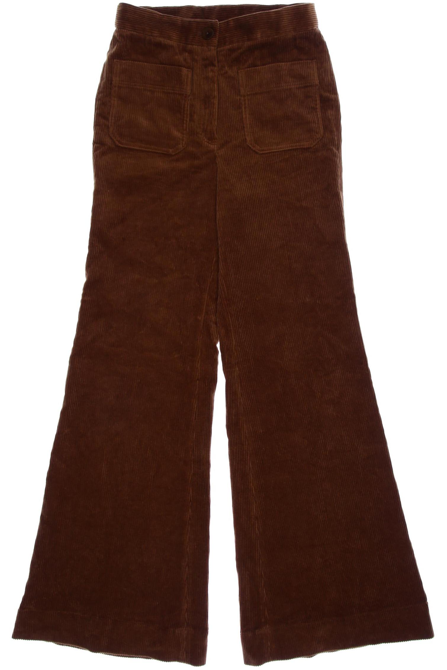 

Massimo Dutti Damen Stoffhose, braun, Gr. 34