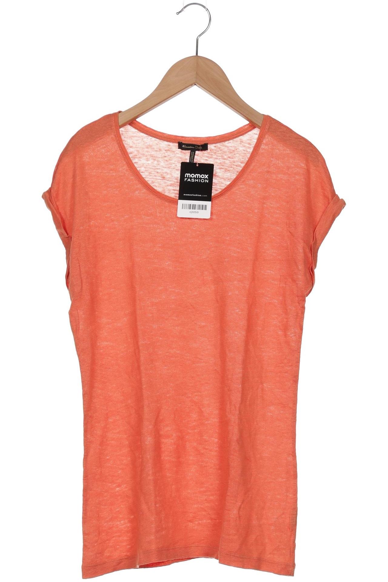 

Massimo Dutti Damen T-Shirt, orange, Gr. 38