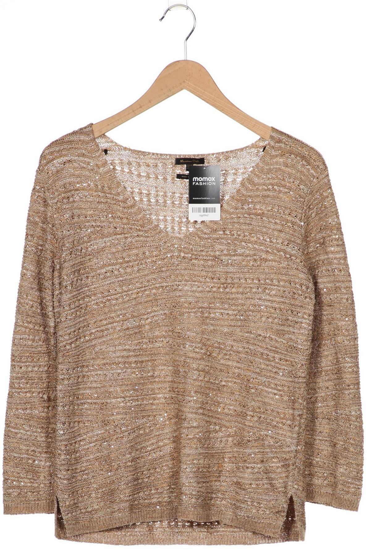 

Massimo Dutti Damen Pullover, beige