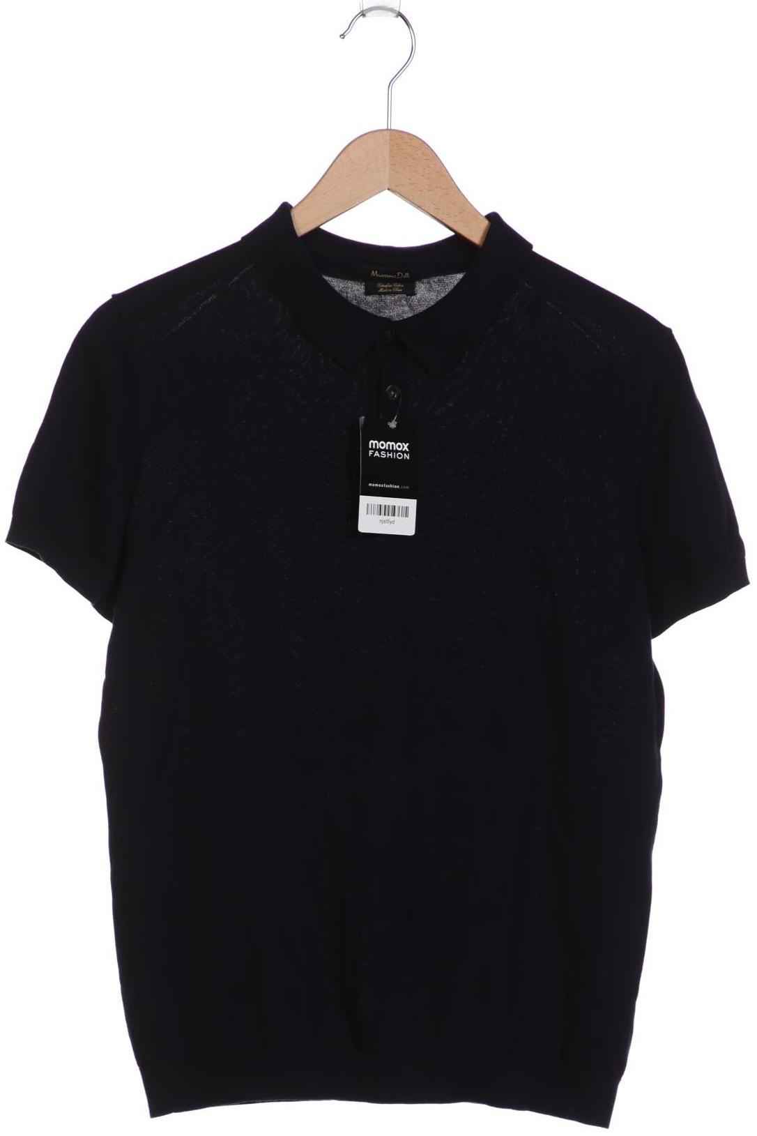 

Massimo Dutti Damen Poloshirt, marineblau, Gr. 38