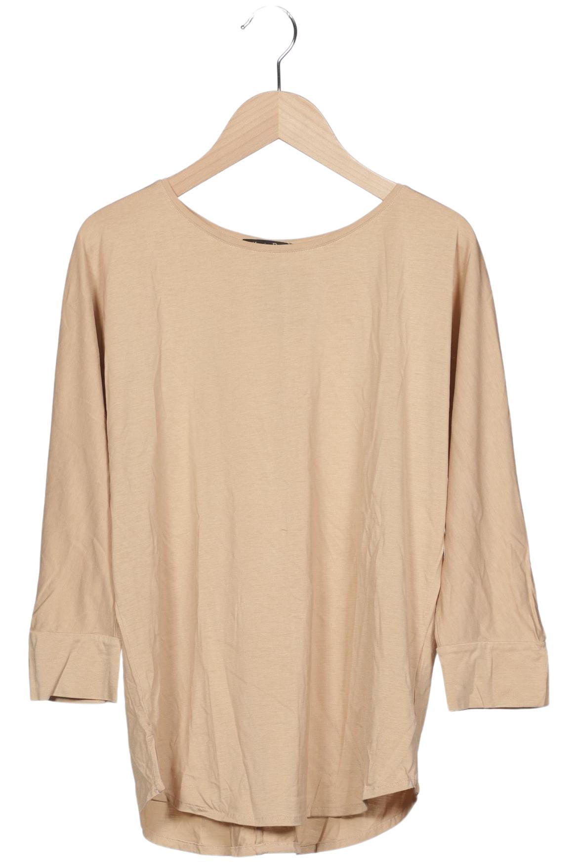 

Massimo Dutti Damen Langarmshirt, beige, Gr. 42