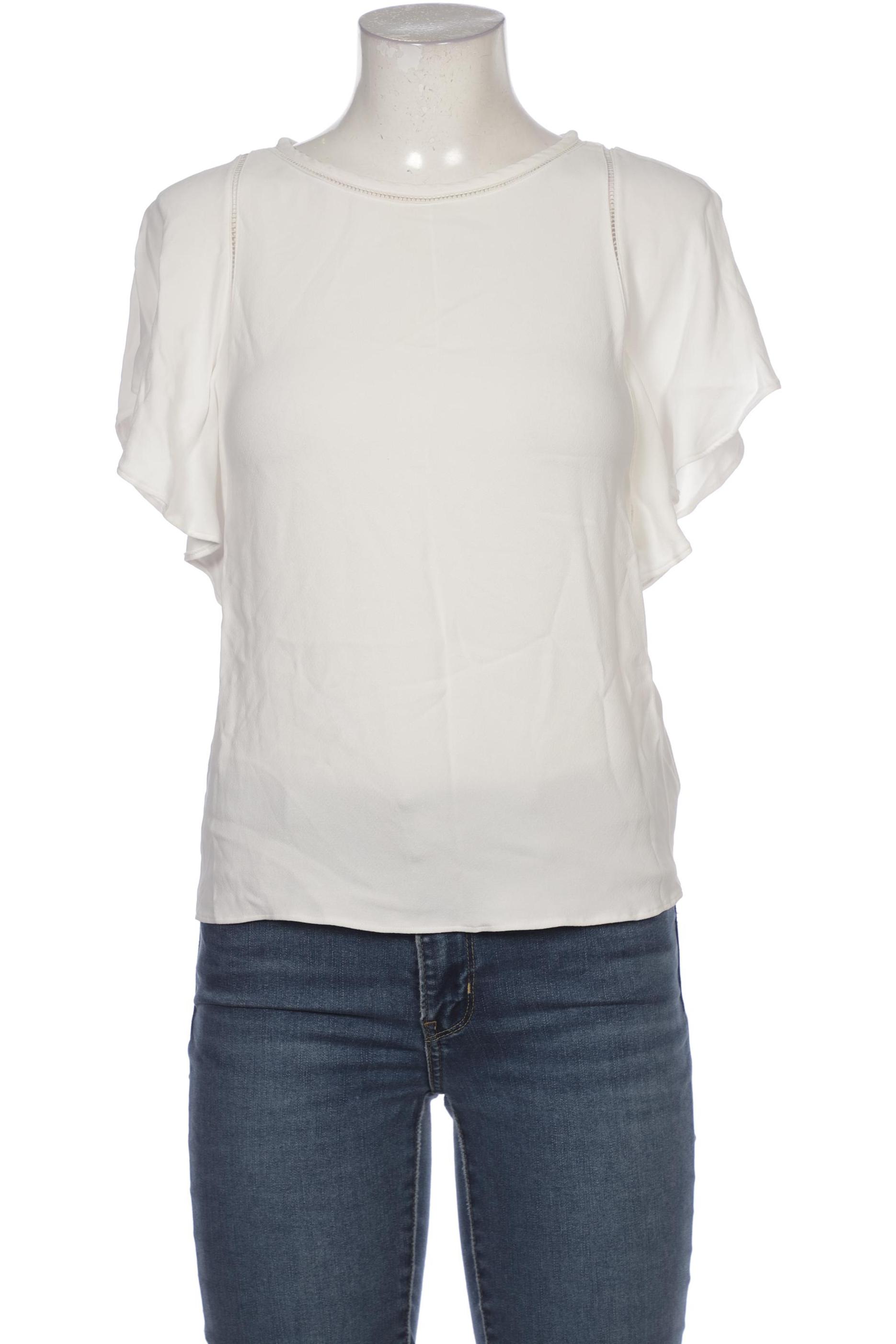 

Massimo Dutti Damen Bluse, weiß, Gr. 36