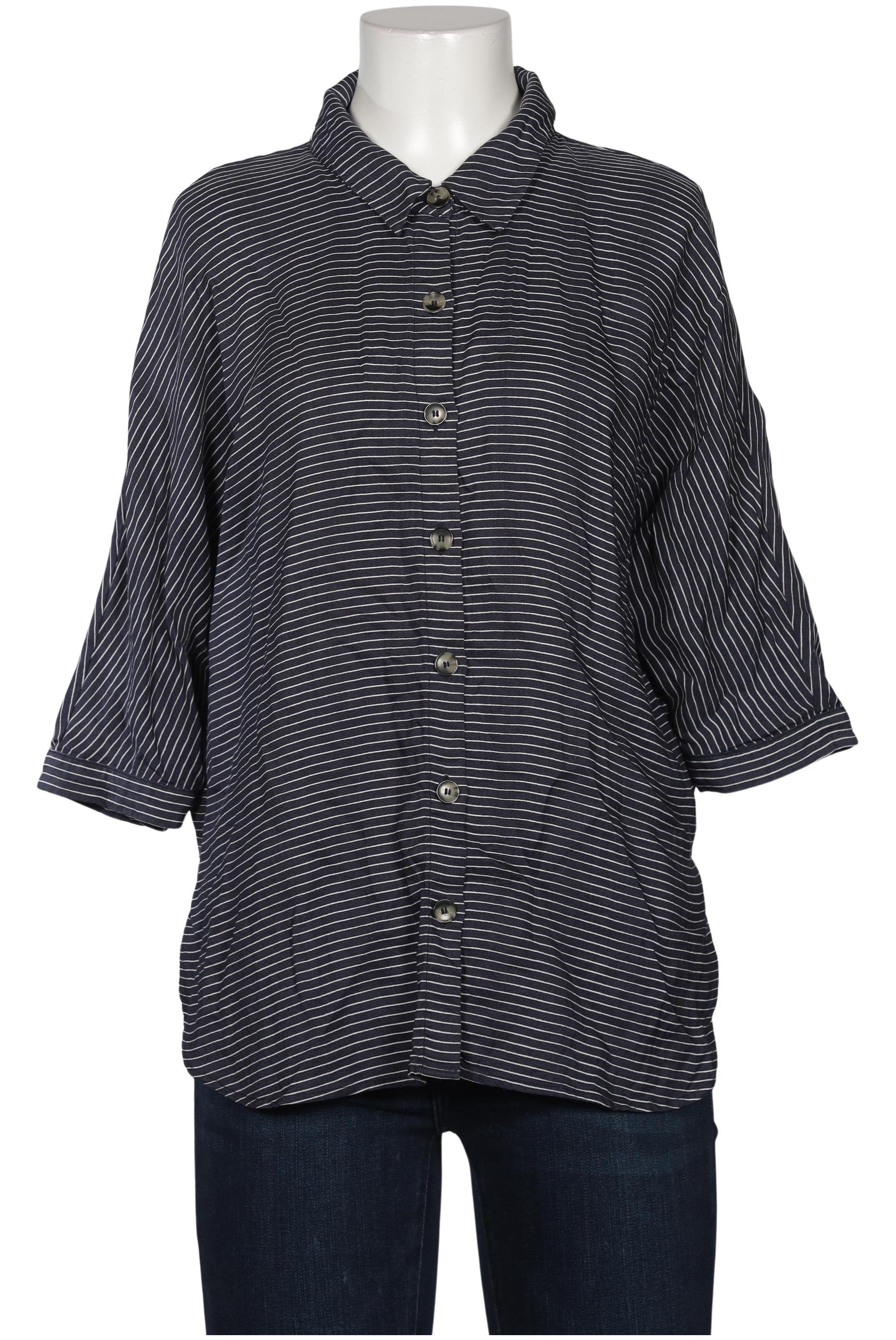 

Massimo Dutti Damen Bluse, marineblau, Gr. 36