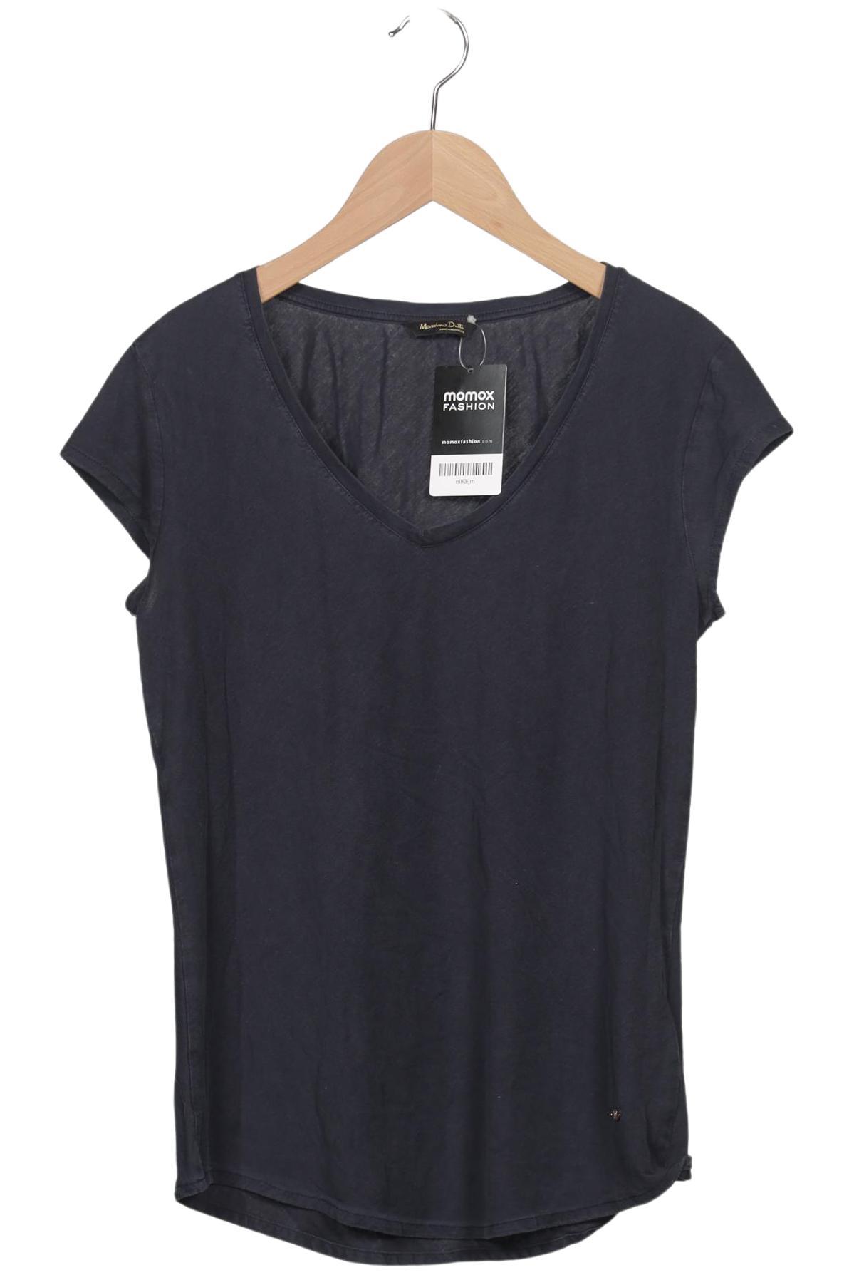 

Massimo Dutti Damen T-Shirt, marineblau, Gr. 38