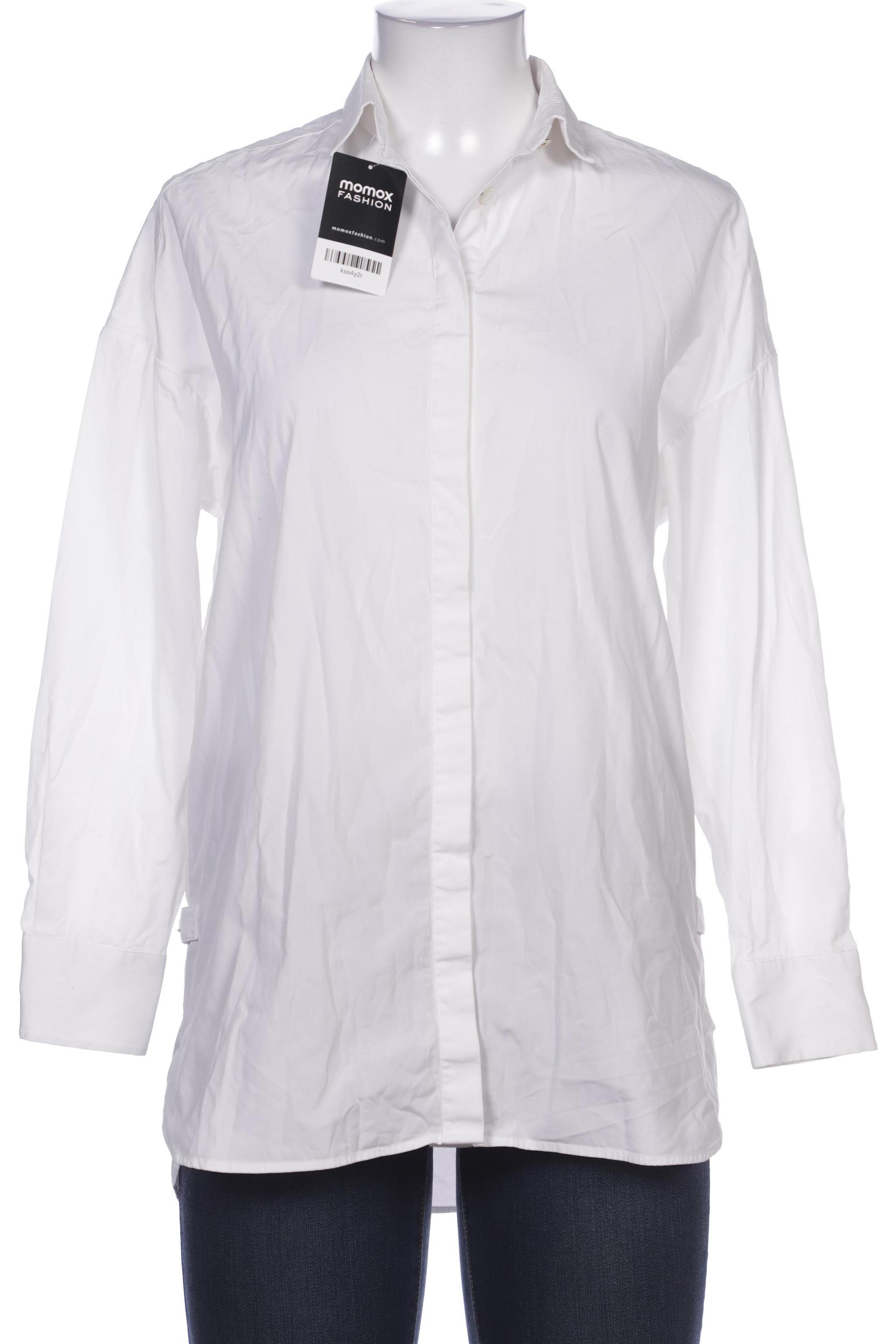 

Massimo Dutti Damen Bluse, weiß, Gr. 38