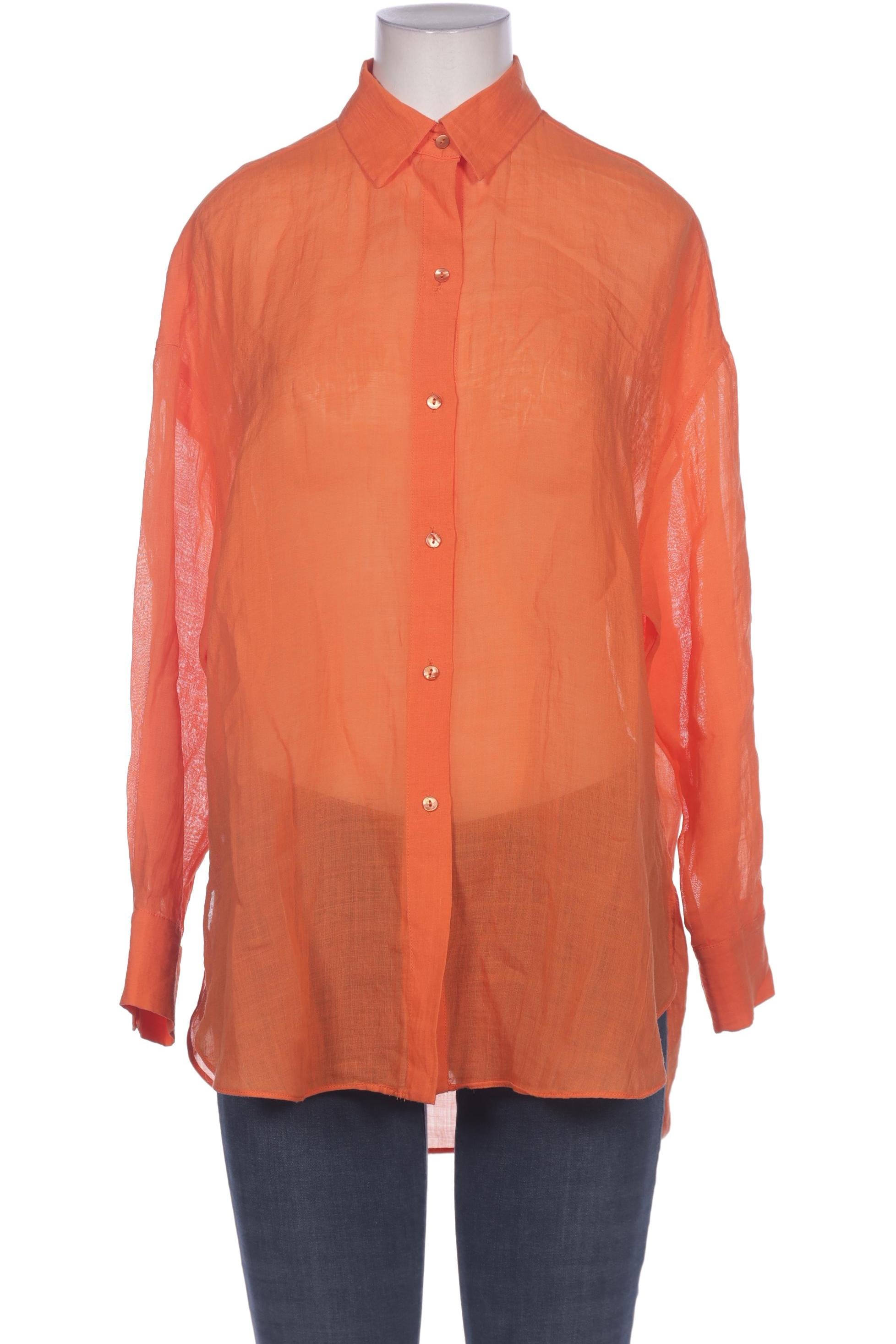 

Massimo Dutti Damen Bluse, orange, Gr. 34