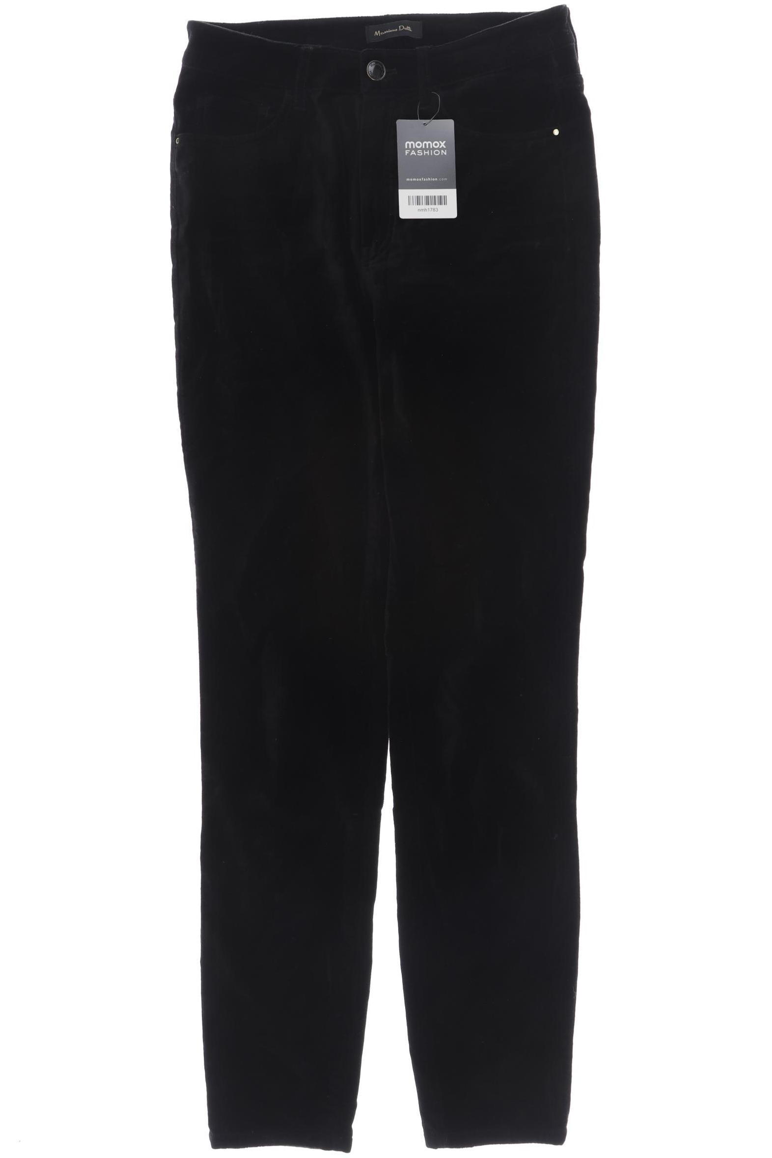 

Massimo Dutti Damen Stoffhose, schwarz