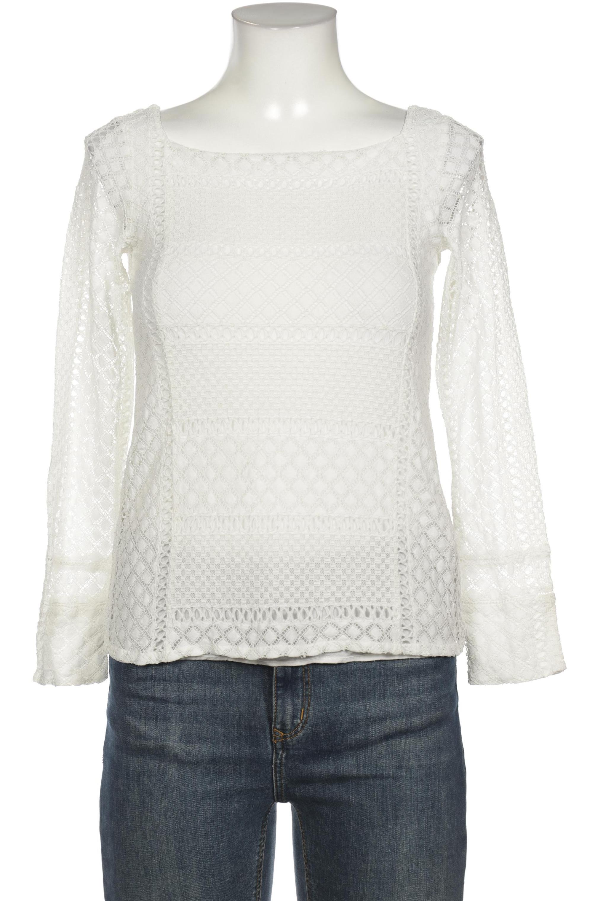 

Massimo Dutti Damen Bluse, weiß, Gr. 36