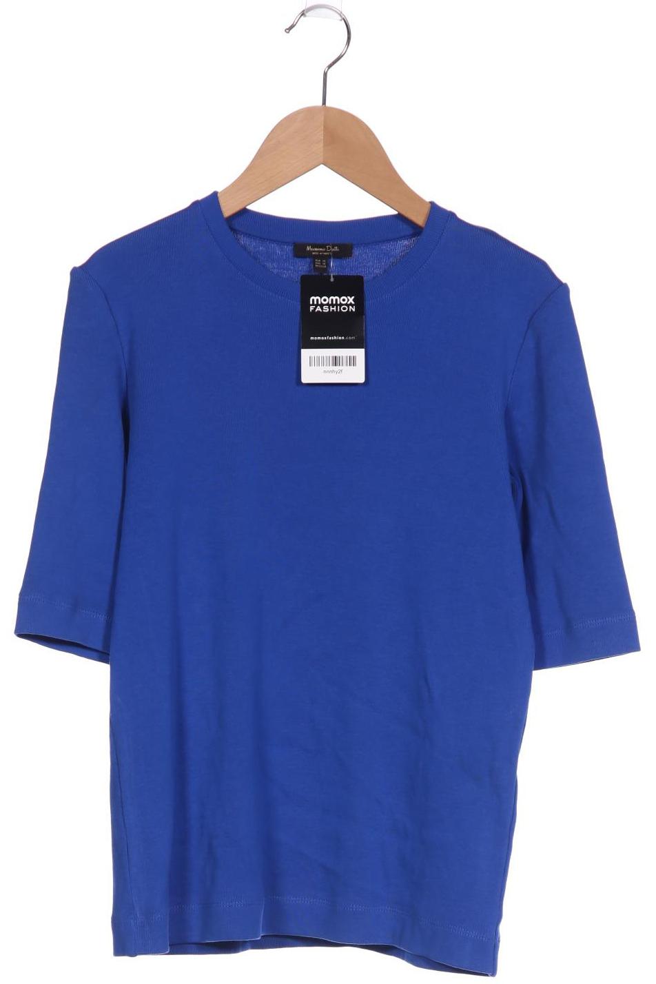

Massimo Dutti Damen T-Shirt, blau