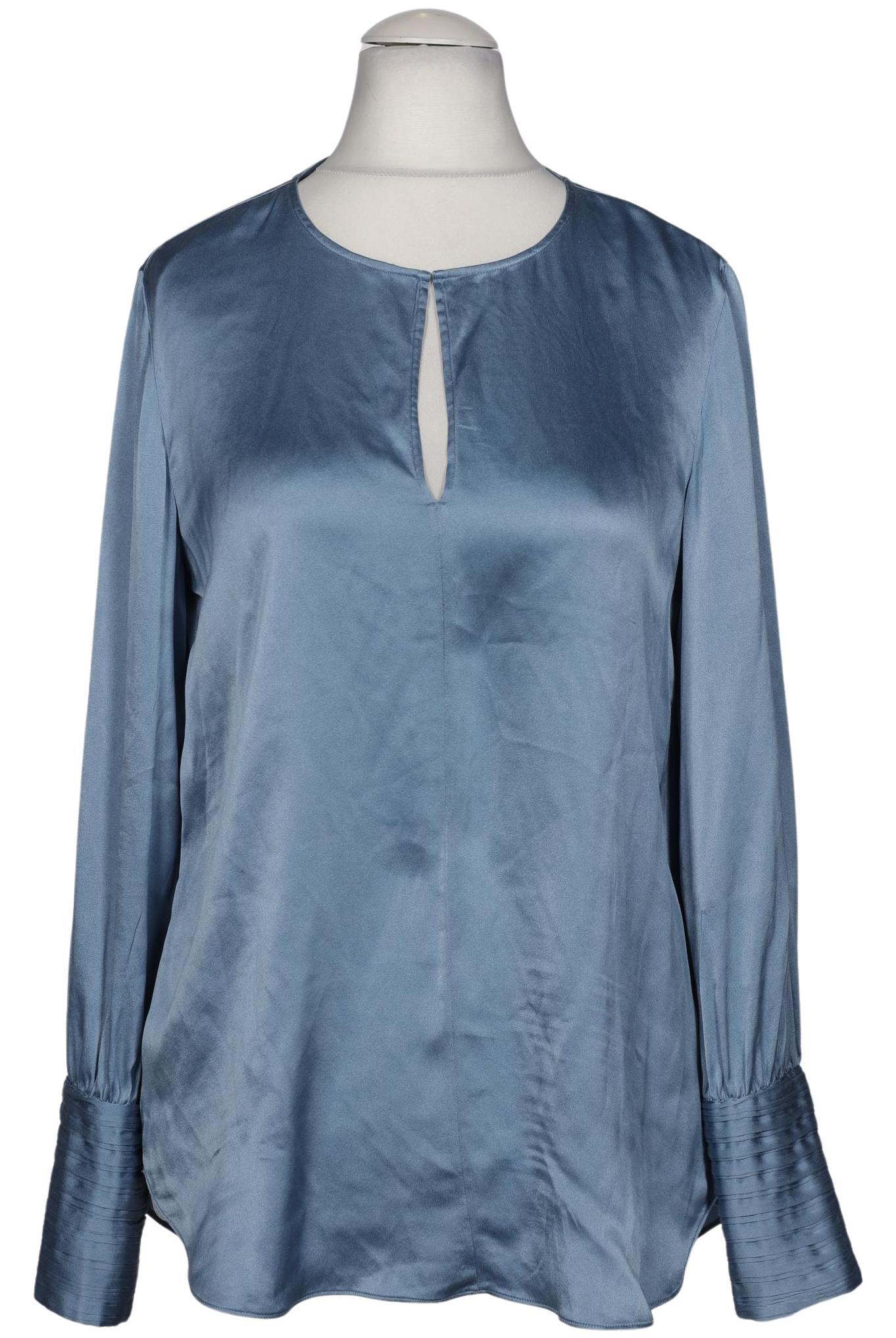 

Massimo Dutti Damen Bluse, blau, Gr. 40