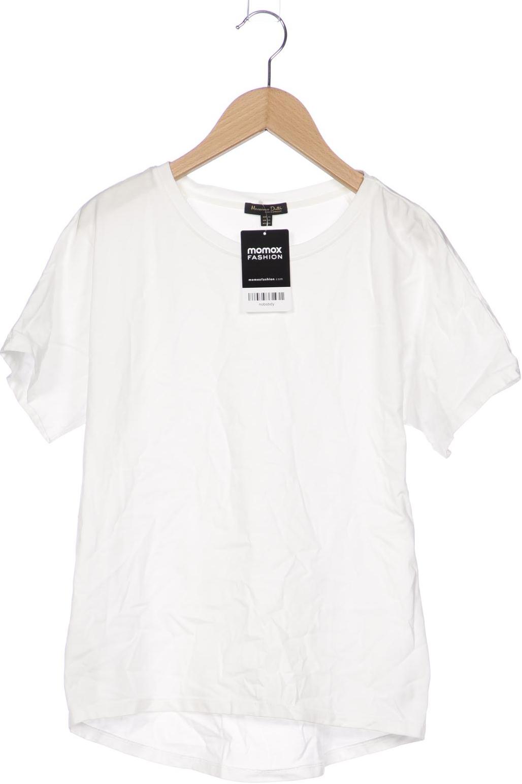 

Massimo Dutti Damen T-Shirt, weiß