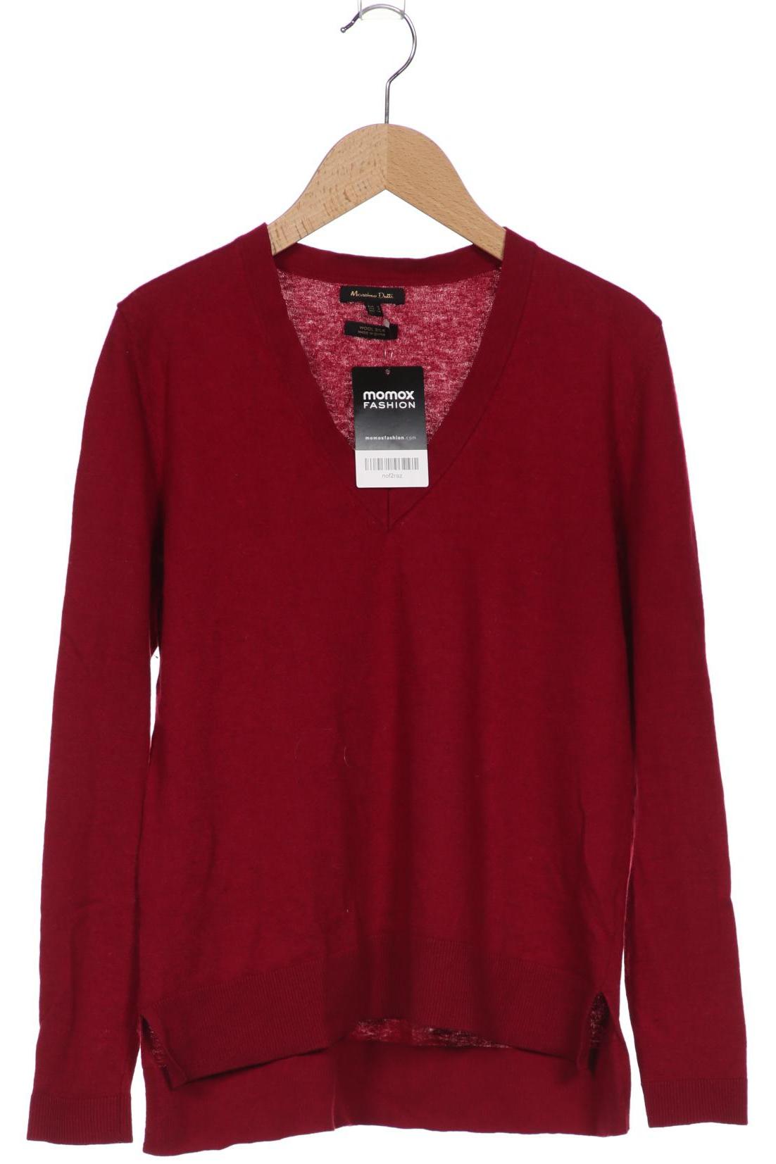 

Massimo Dutti Damen Pullover, bordeaux