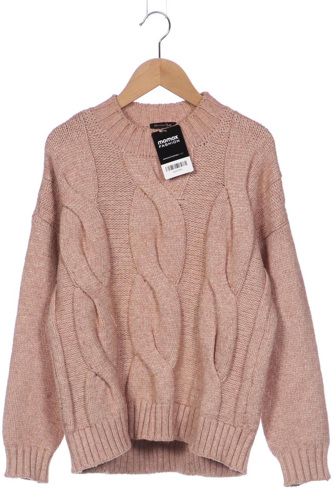 

Massimo Dutti Damen Pullover, pink, Gr. 34