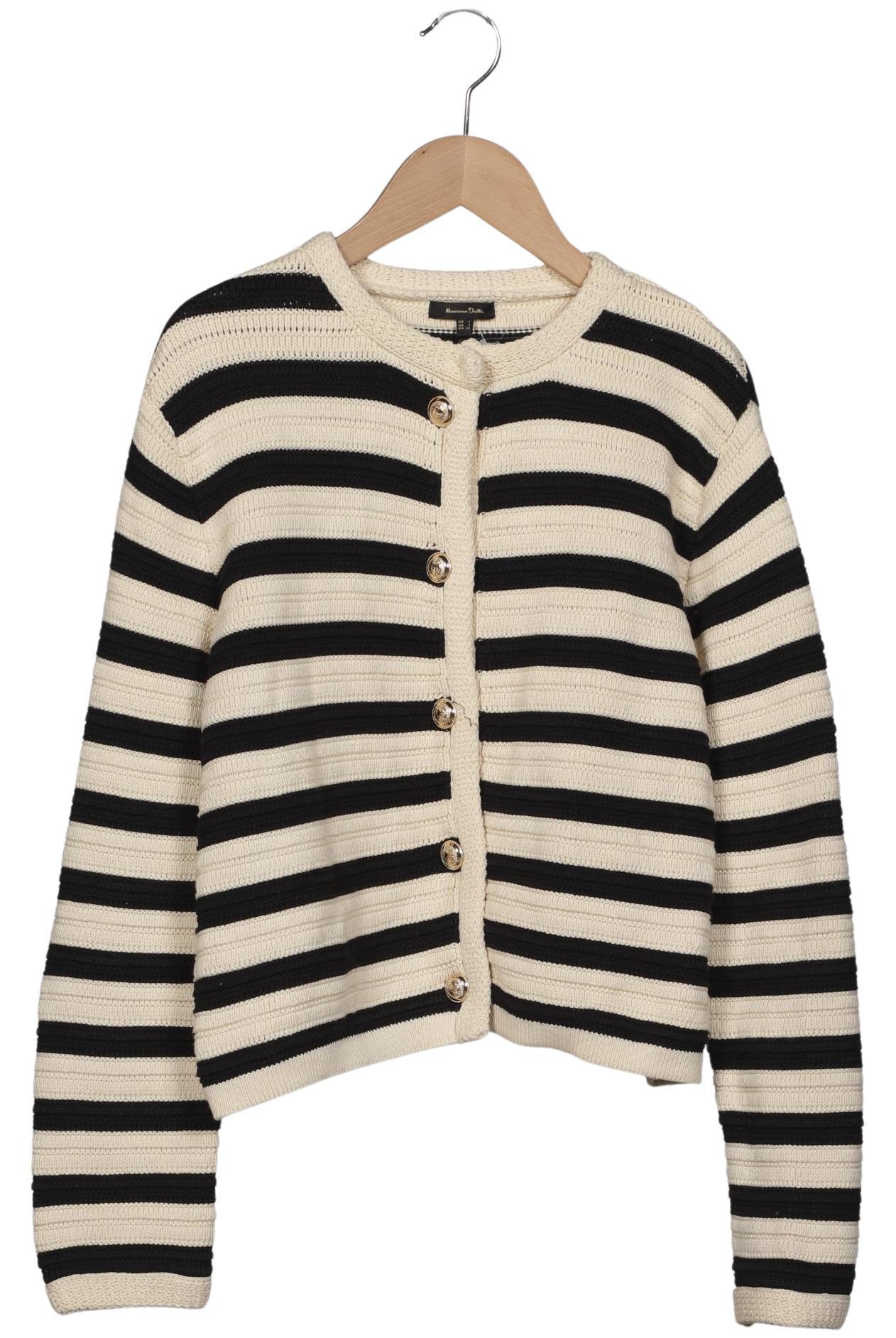 

Massimo Dutti Damen Strickjacke, mehrfarbig, Gr. 36