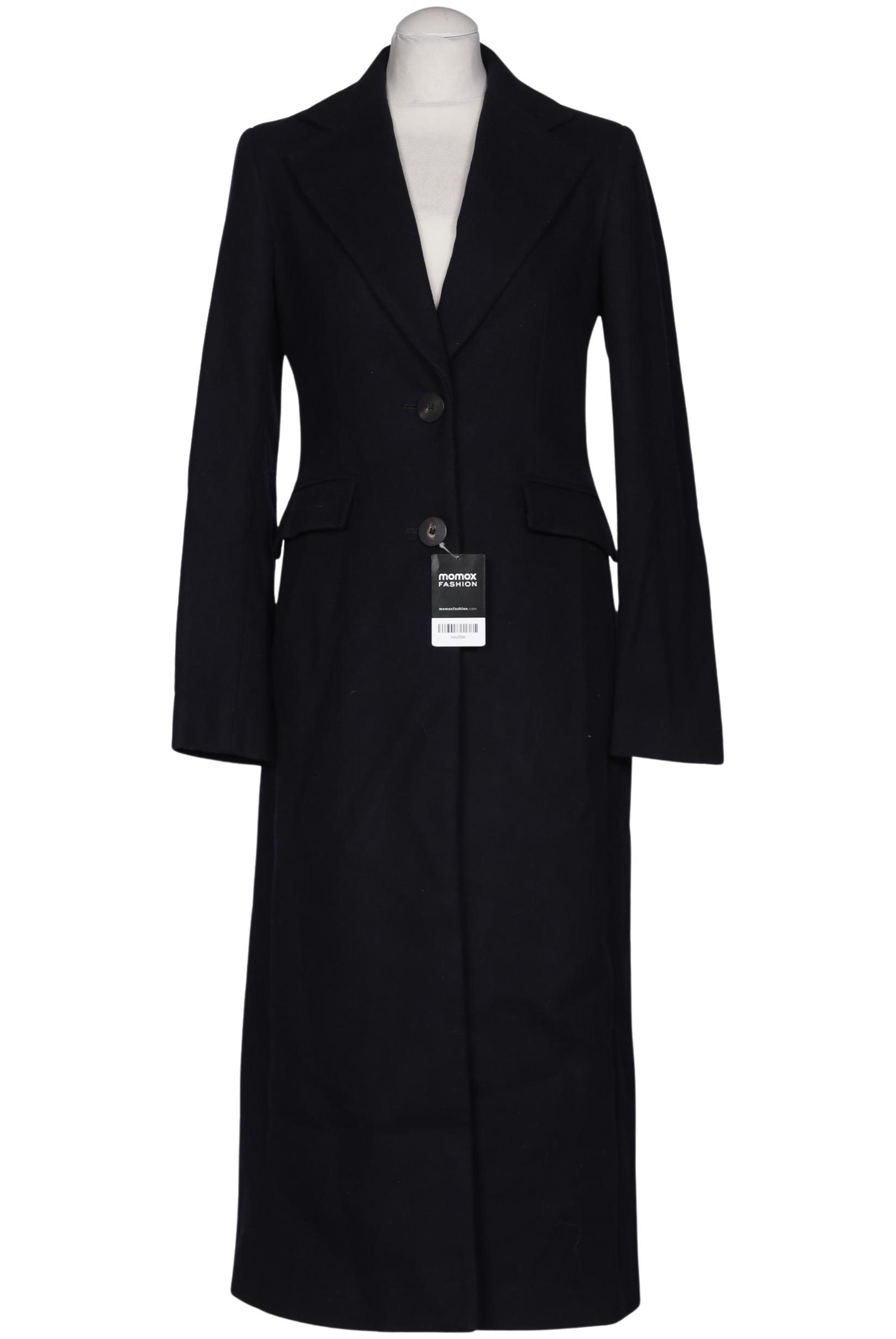 

Massimo Dutti Damen Mantel, marineblau, Gr. 36