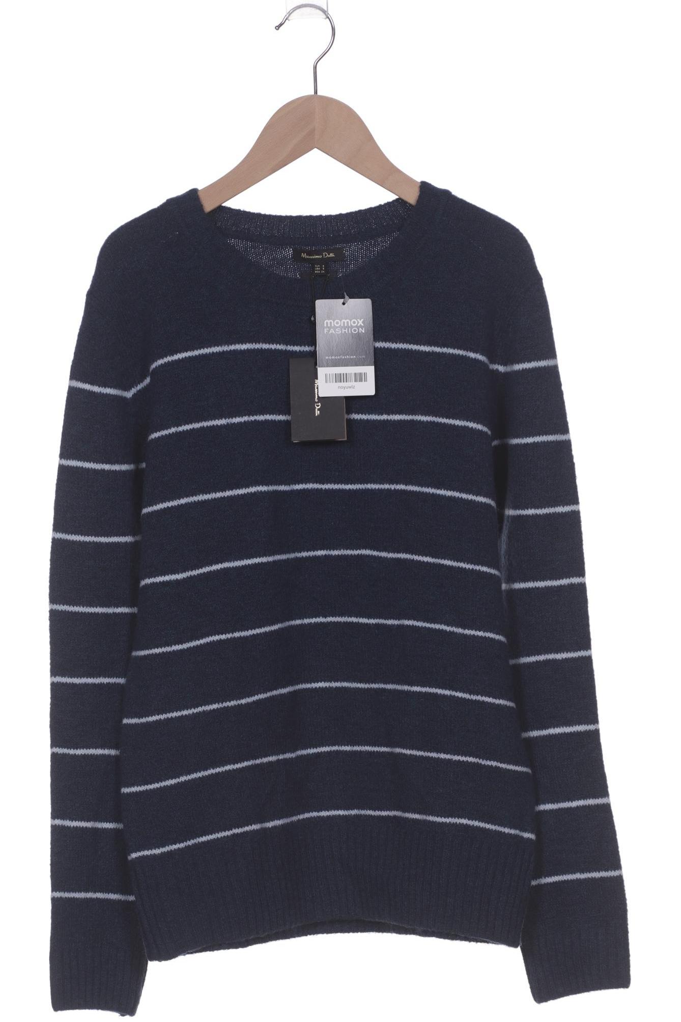 

Massimo Dutti Damen Pullover, marineblau, Gr. 36
