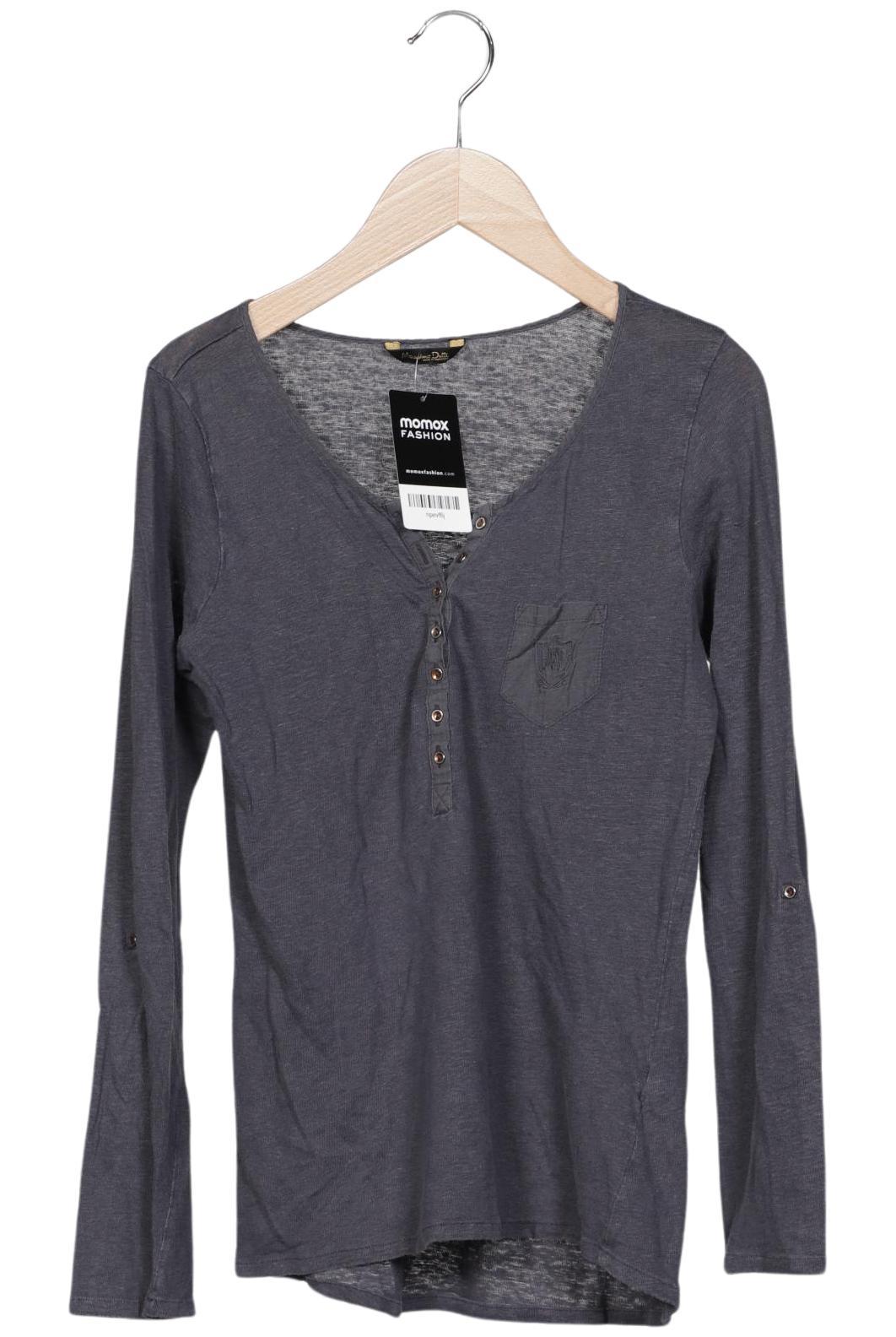 

Massimo Dutti Damen Langarmshirt, grau, Gr. 36