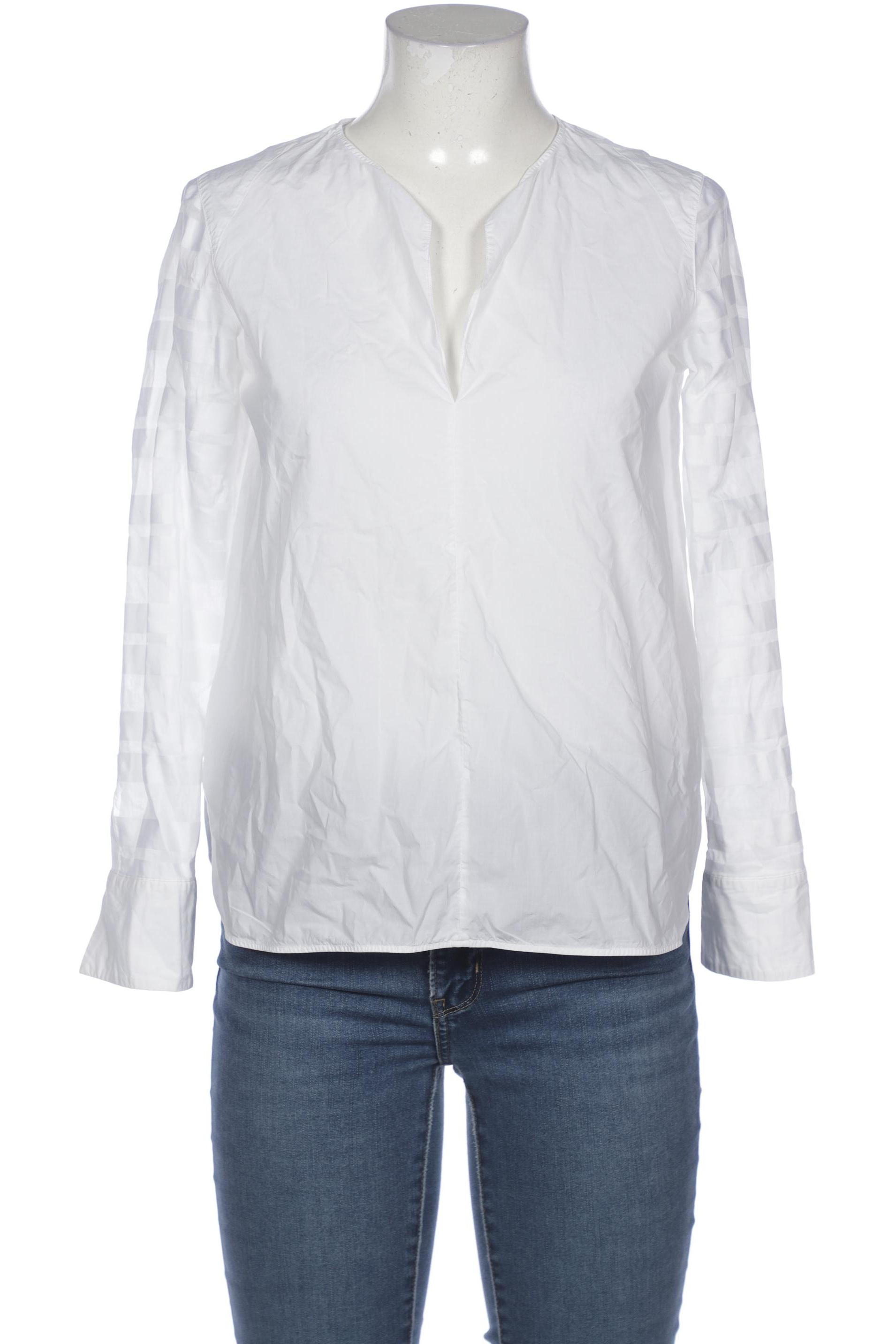 

Massimo Dutti Damen Bluse, weiß, Gr. 38