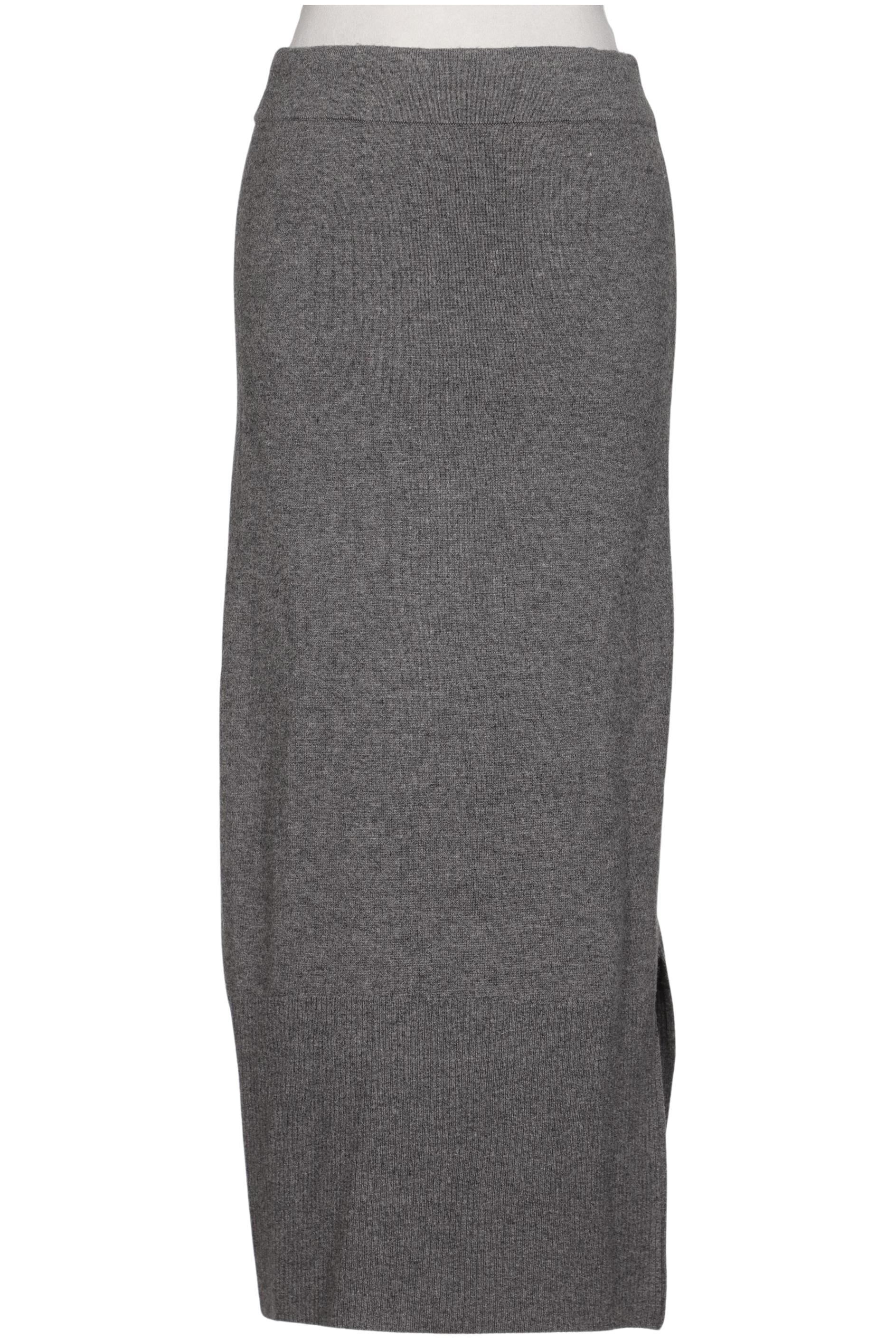 

Massimo Dutti Damen Rock, grau, Gr. 36