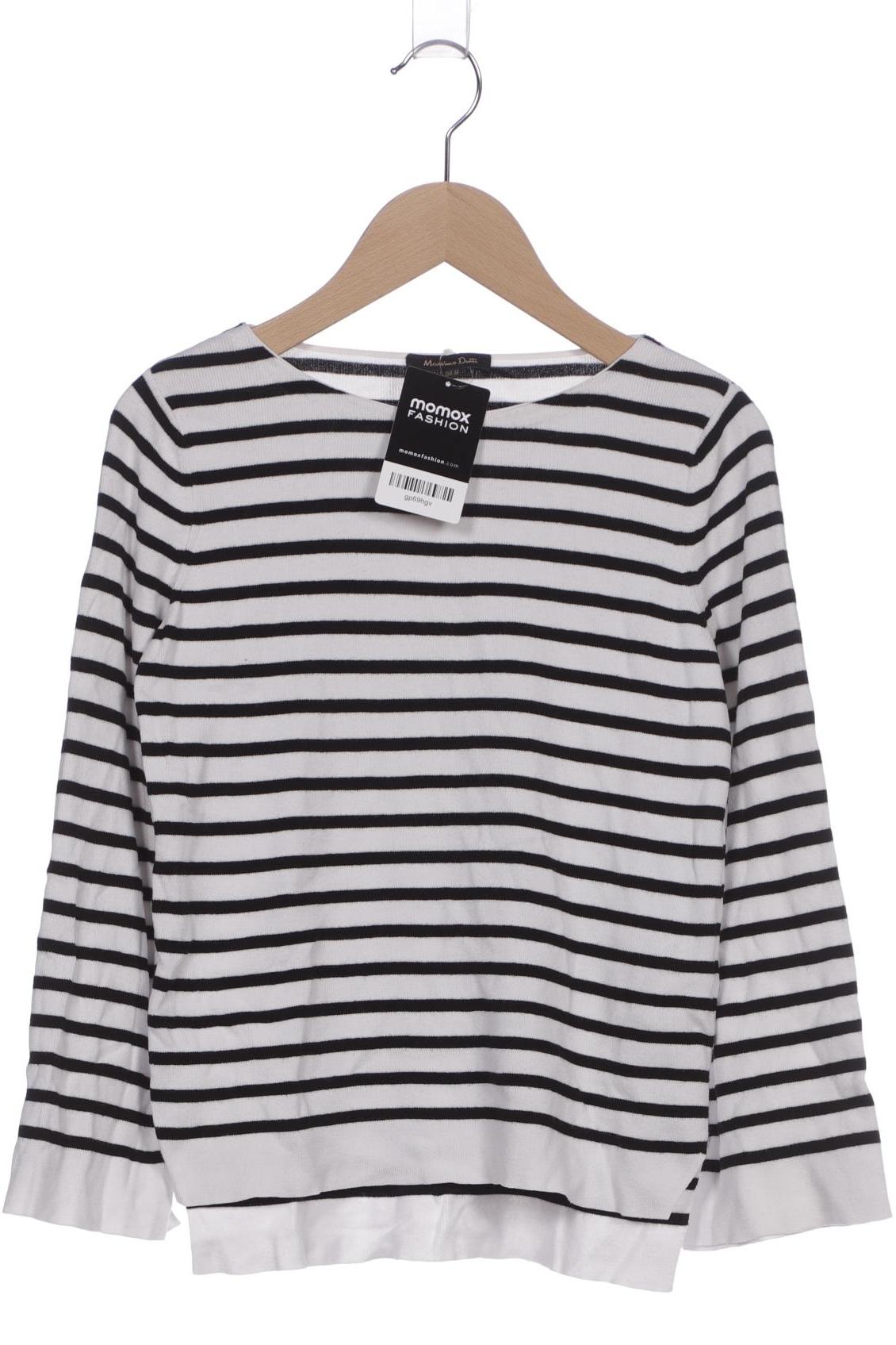 

Massimo Dutti Damen Pullover, weiß, Gr. 34