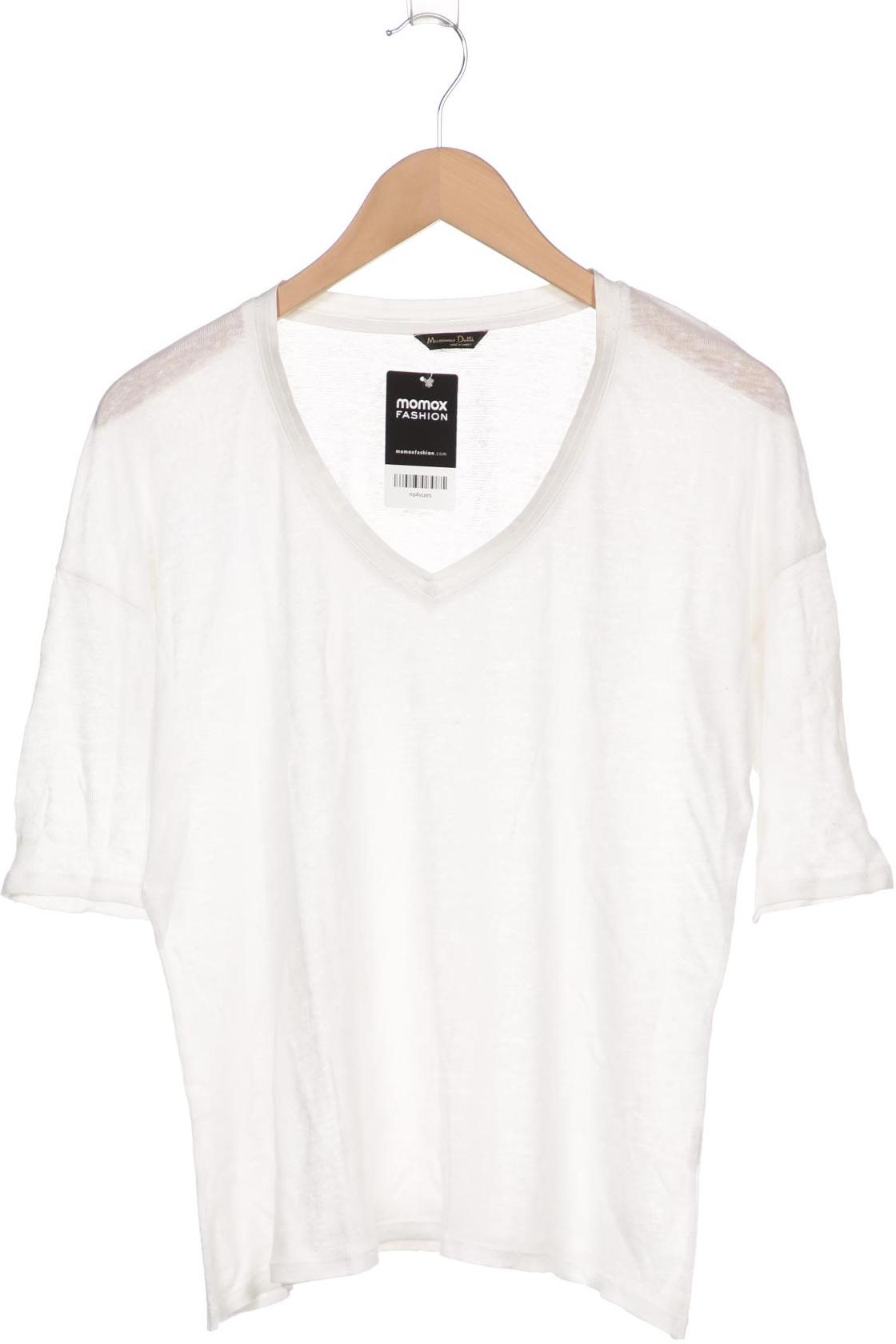 

Massimo Dutti Damen T-Shirt, weiß