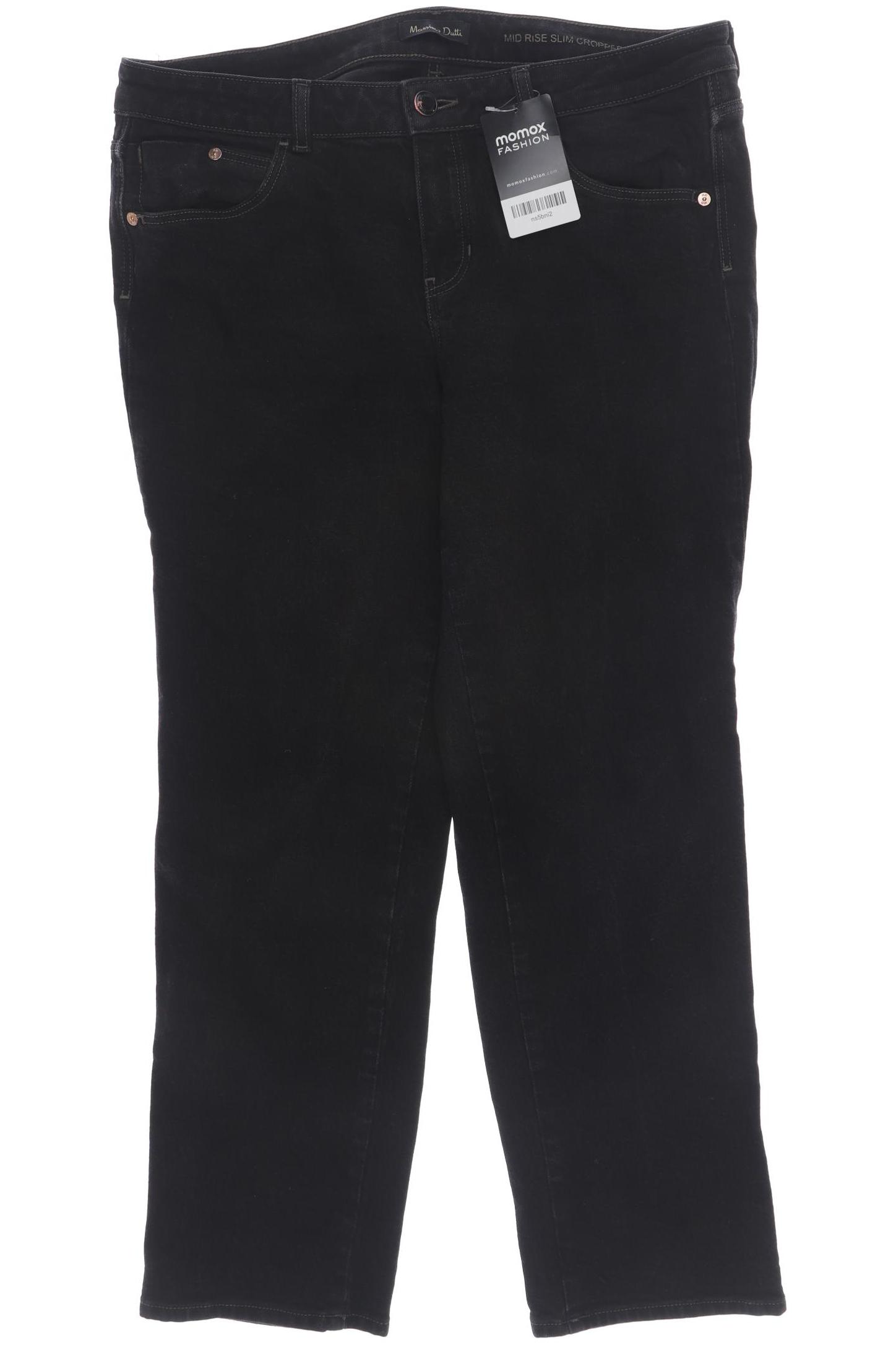 

Massimo Dutti Damen Jeans, schwarz