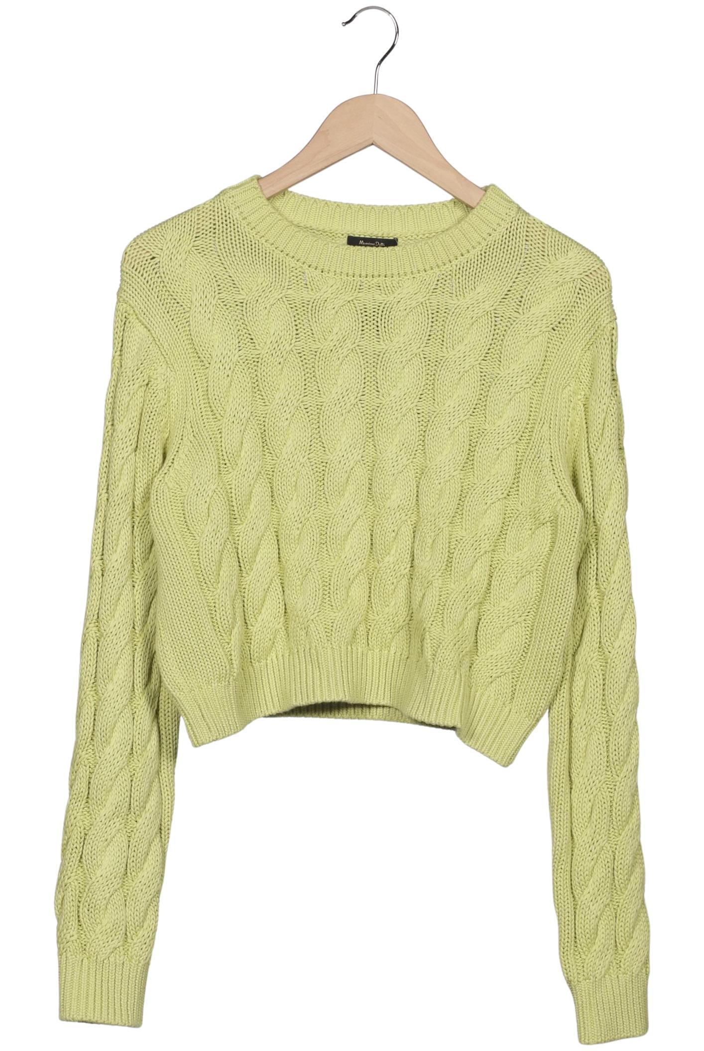 

Massimo Dutti Damen Pullover, hellgrün, Gr. 38
